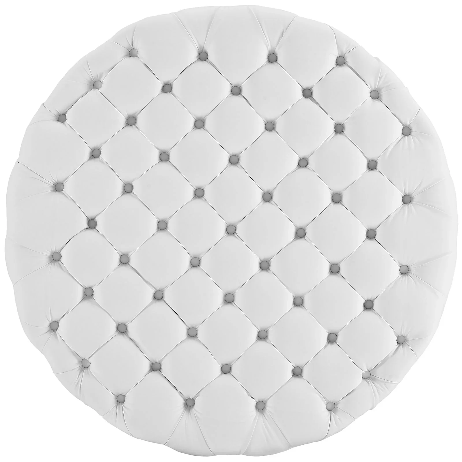 Amour Upholstered Vinyl Ottoman - Image 9