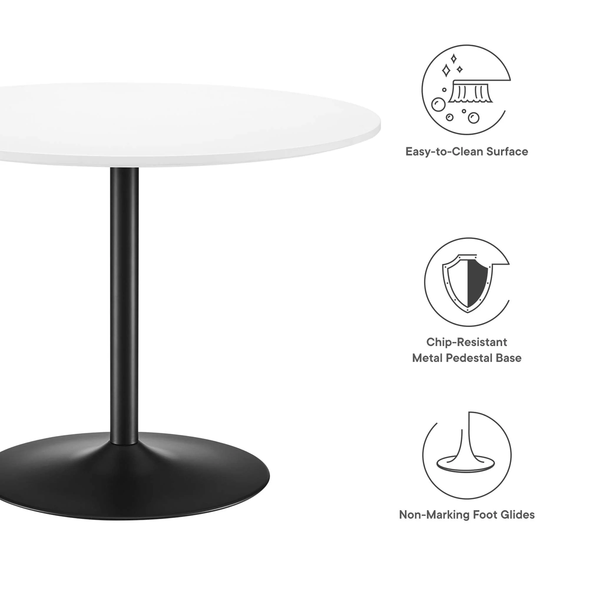 Amuse 40" Dining Table - Image 12