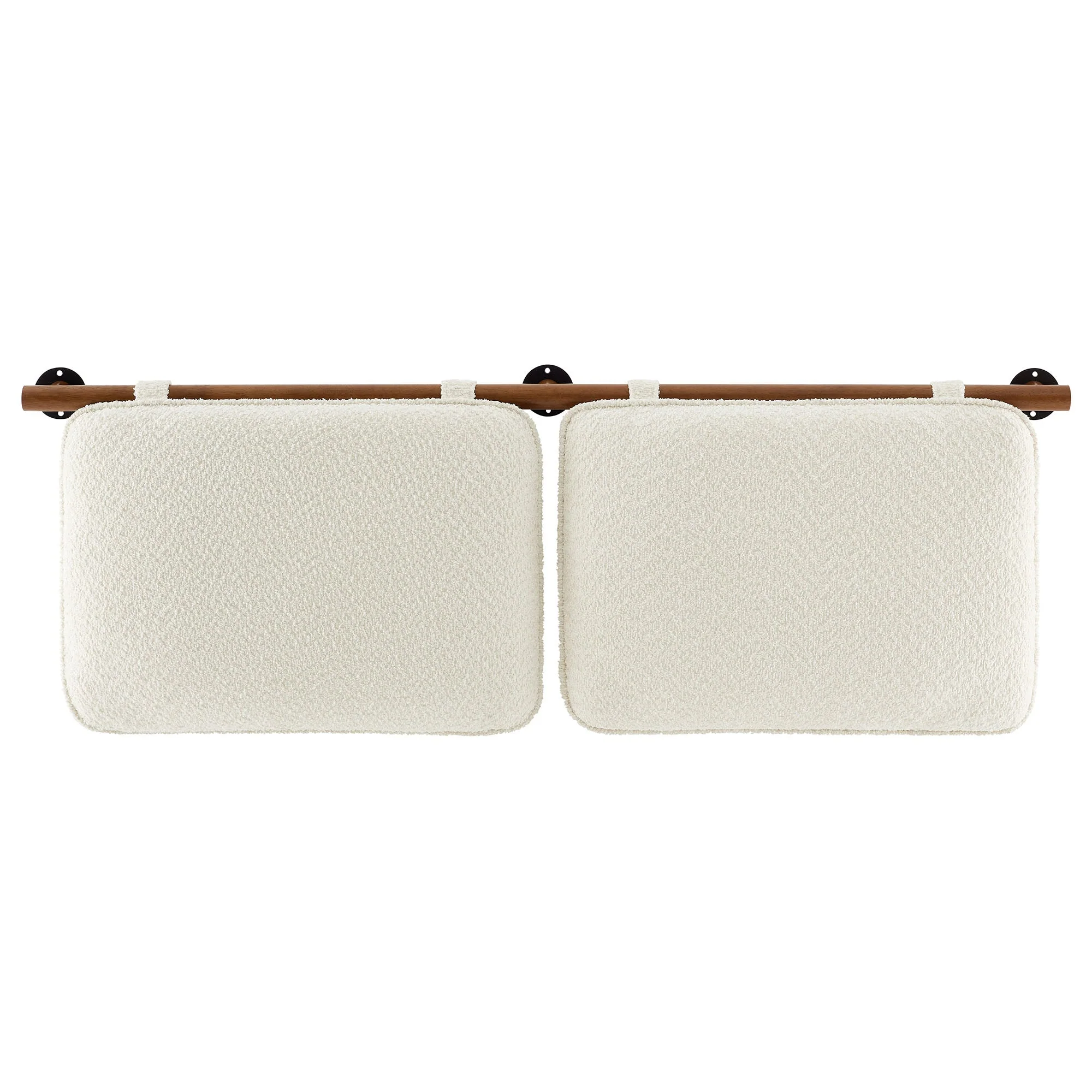 Anela Wall-Mounted Chenille Upholstered Headboard - Image 5