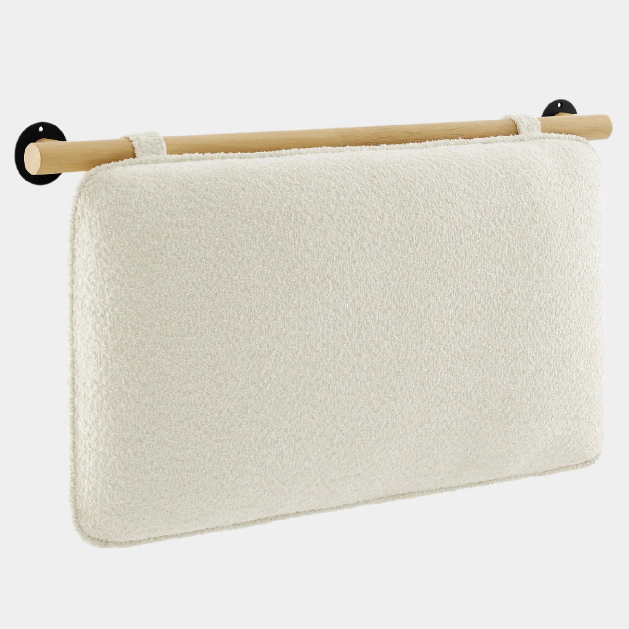 Anela Wall-Mounted Chenille Upholstered Headboard - Image 9