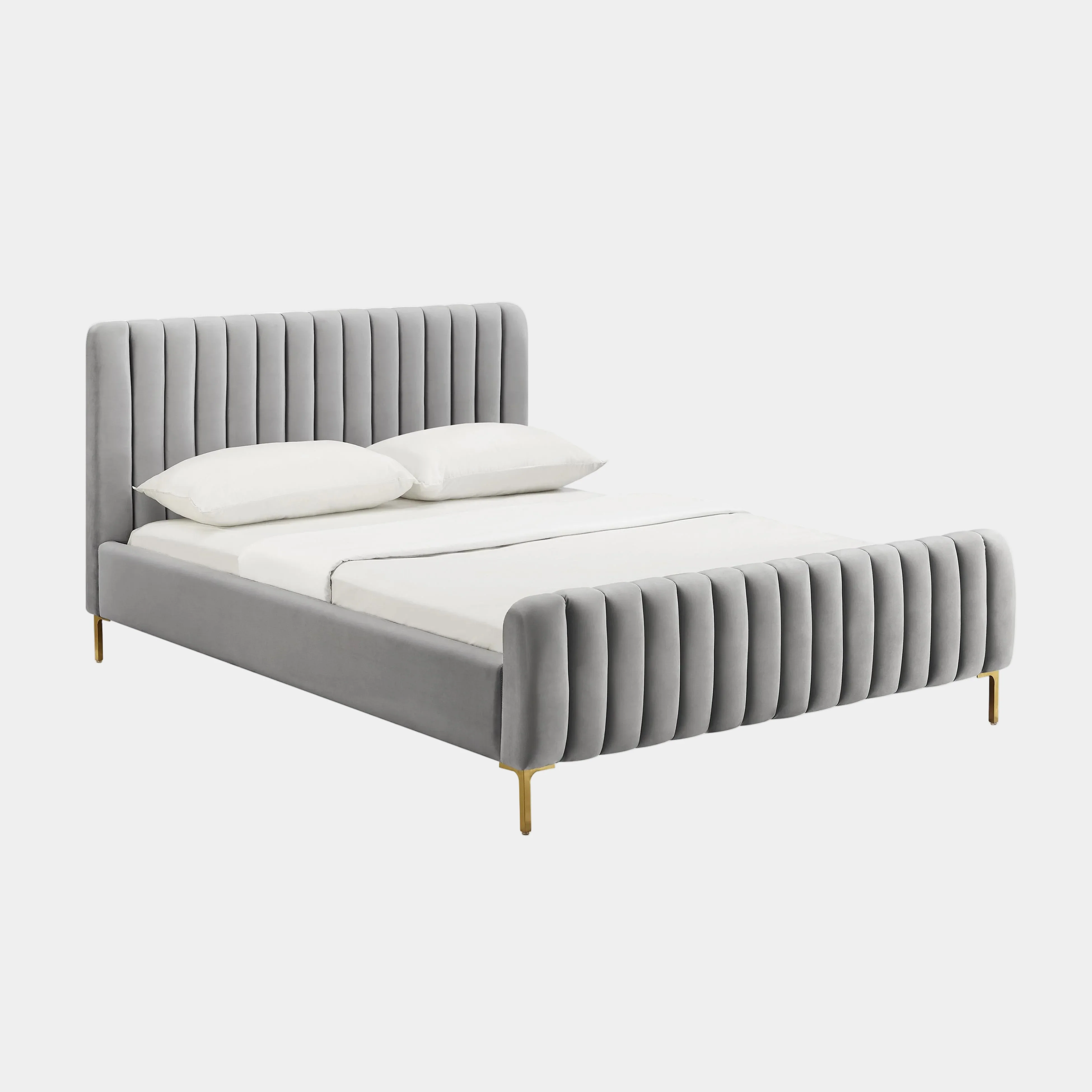 Angela Performance Velvet Bed - Image 18