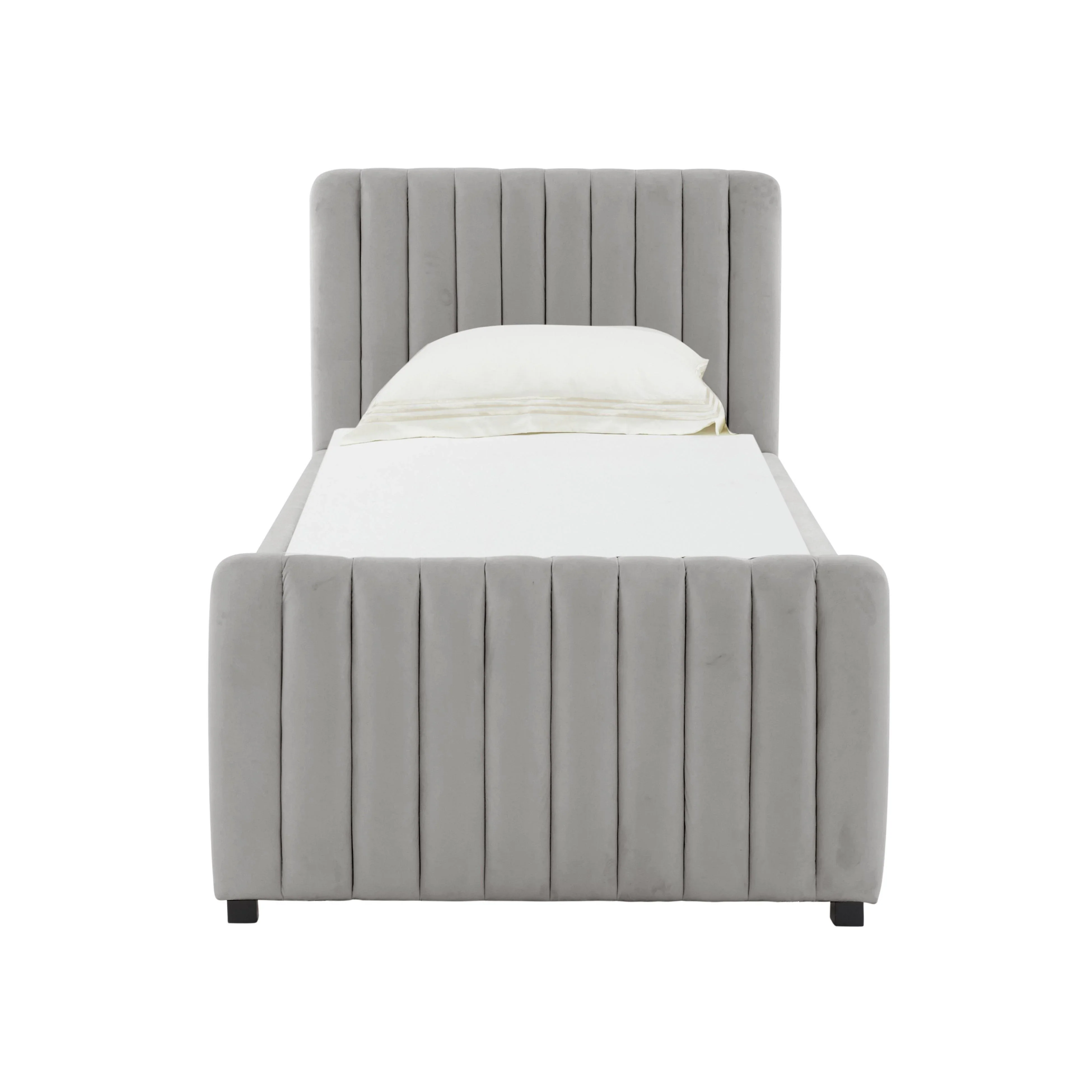 Angela Performance Velvet Trundle Bed in Twin - Image 12