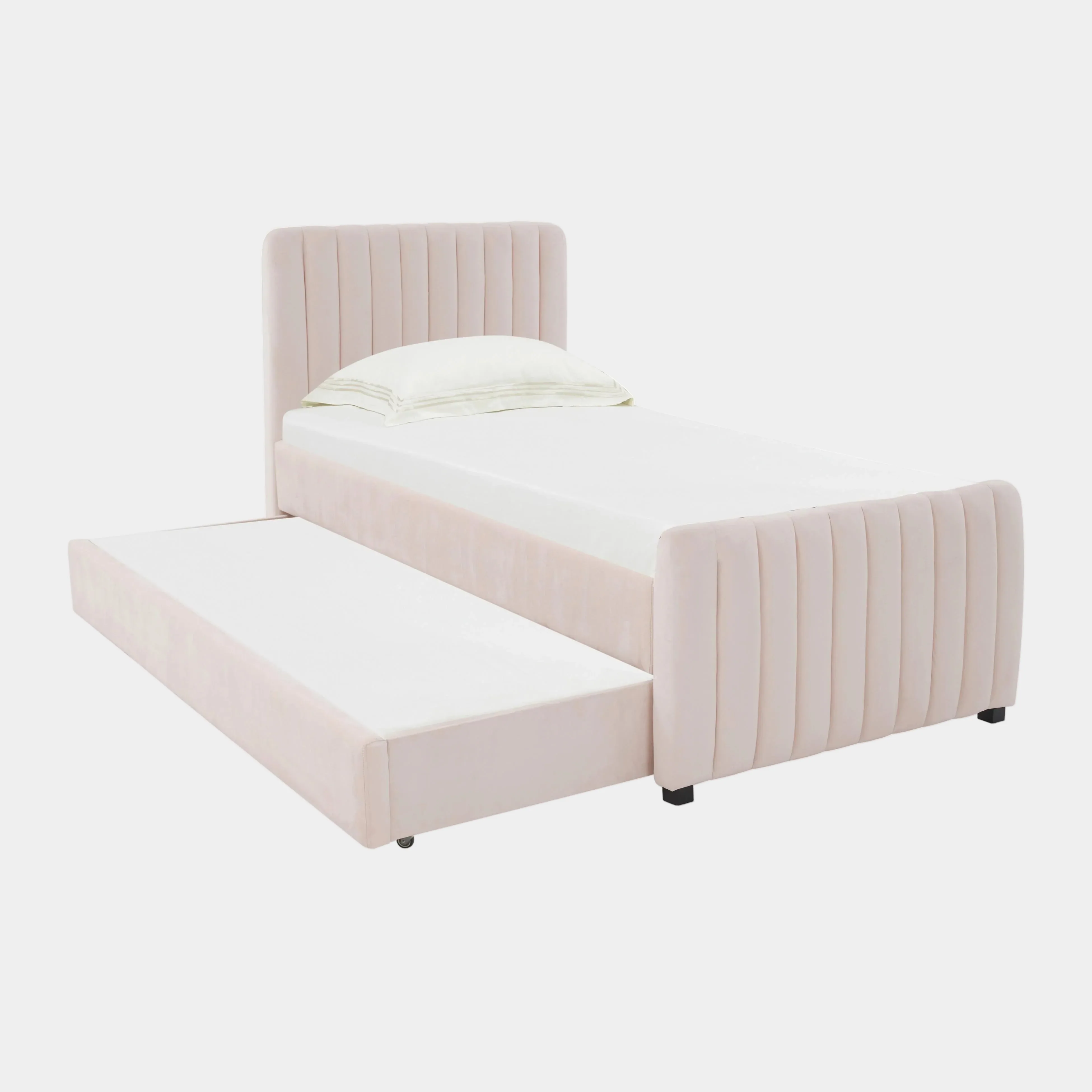 Angela Performance Velvet Trundle Bed in Twin - Image 17