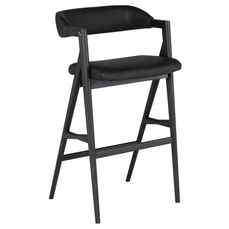 Anita Stool (Ebonized Oak Frame) - Image 20