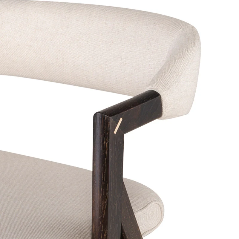Anita Stool (Seared Oak Frame) - Image 10