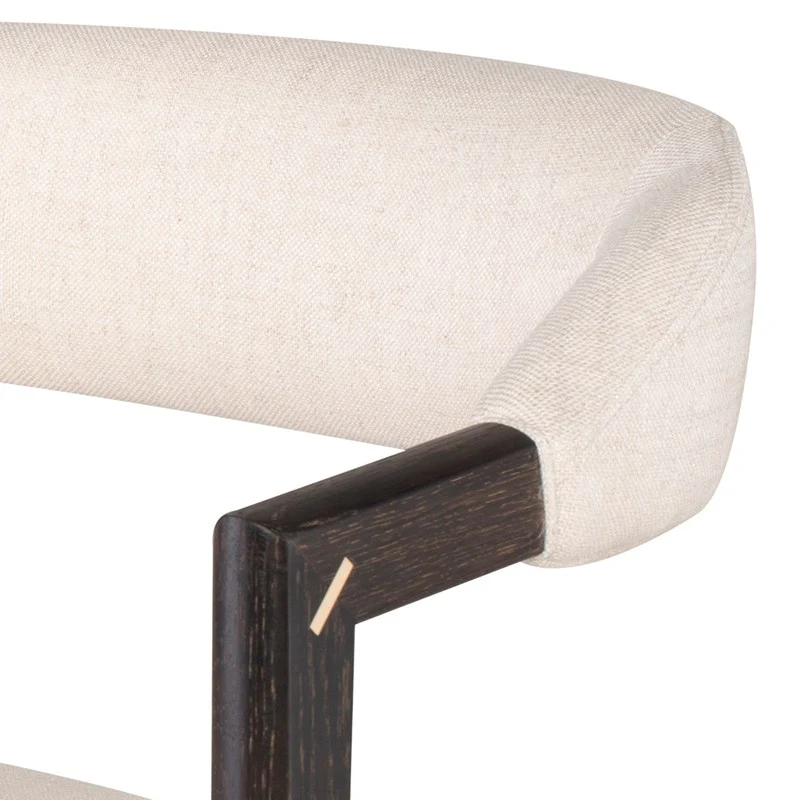 Anita Stool (Seared Oak Frame) - Image 5