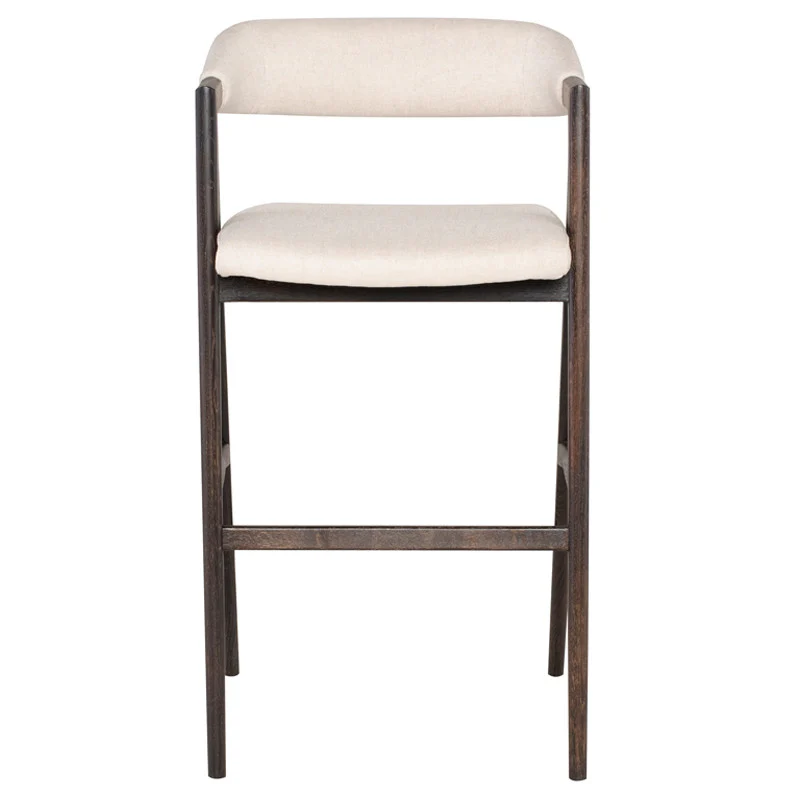 Anita Stool (Seared Oak Frame) - Image 7