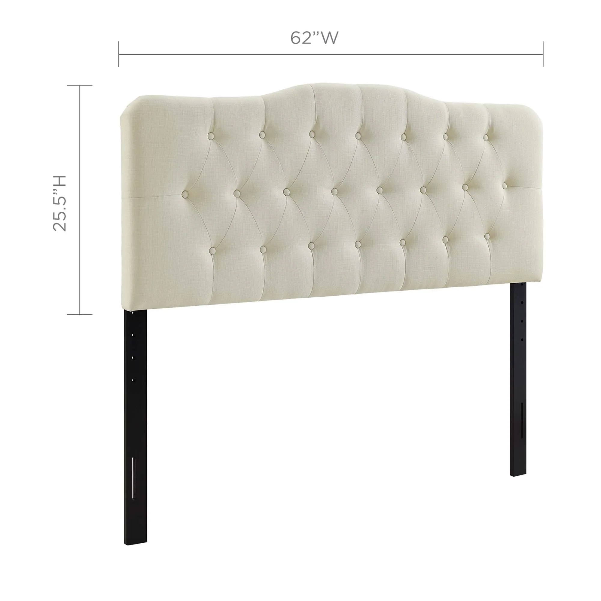 Annabel Upholstered Fabric Headboard - Image 11
