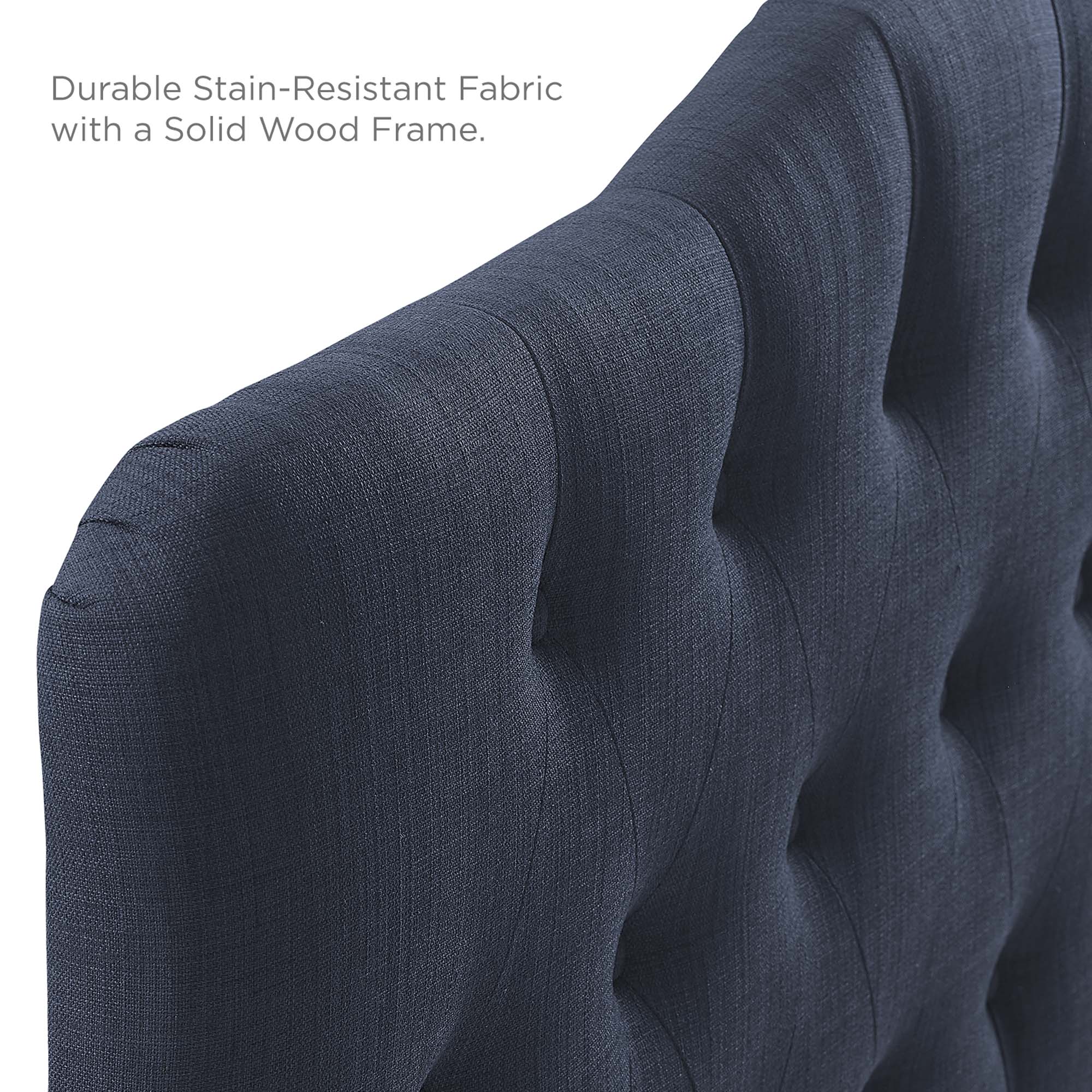 Annabel Upholstered Fabric Headboard - Image 19