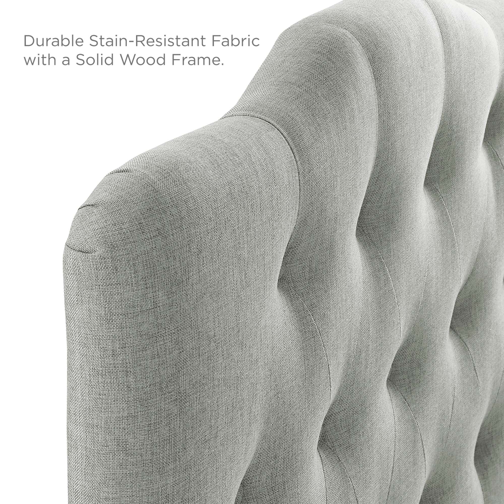 Annabel Upholstered Fabric Headboard - Image 5
