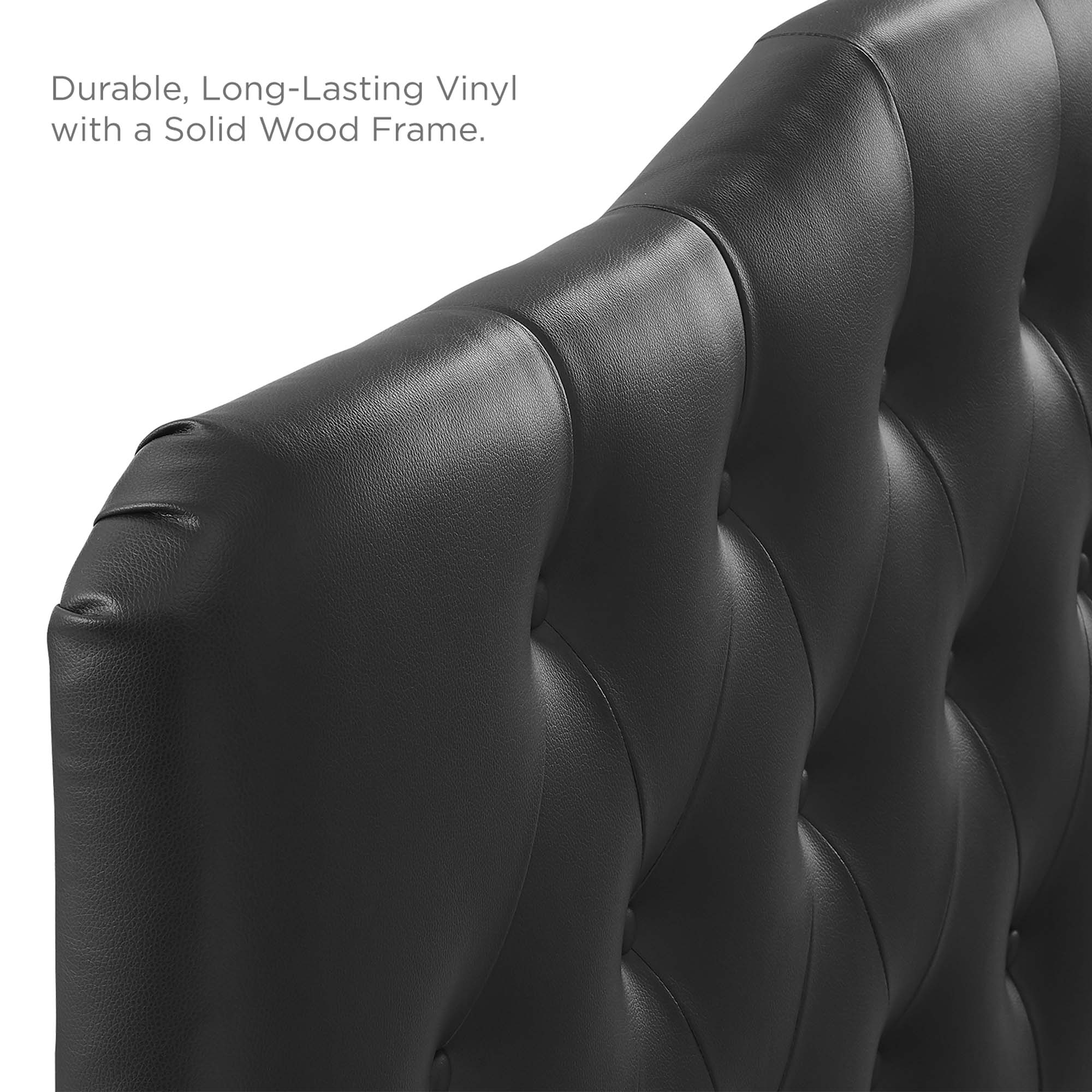 Annabel Upholstered Vinyl Headboard - Image 16