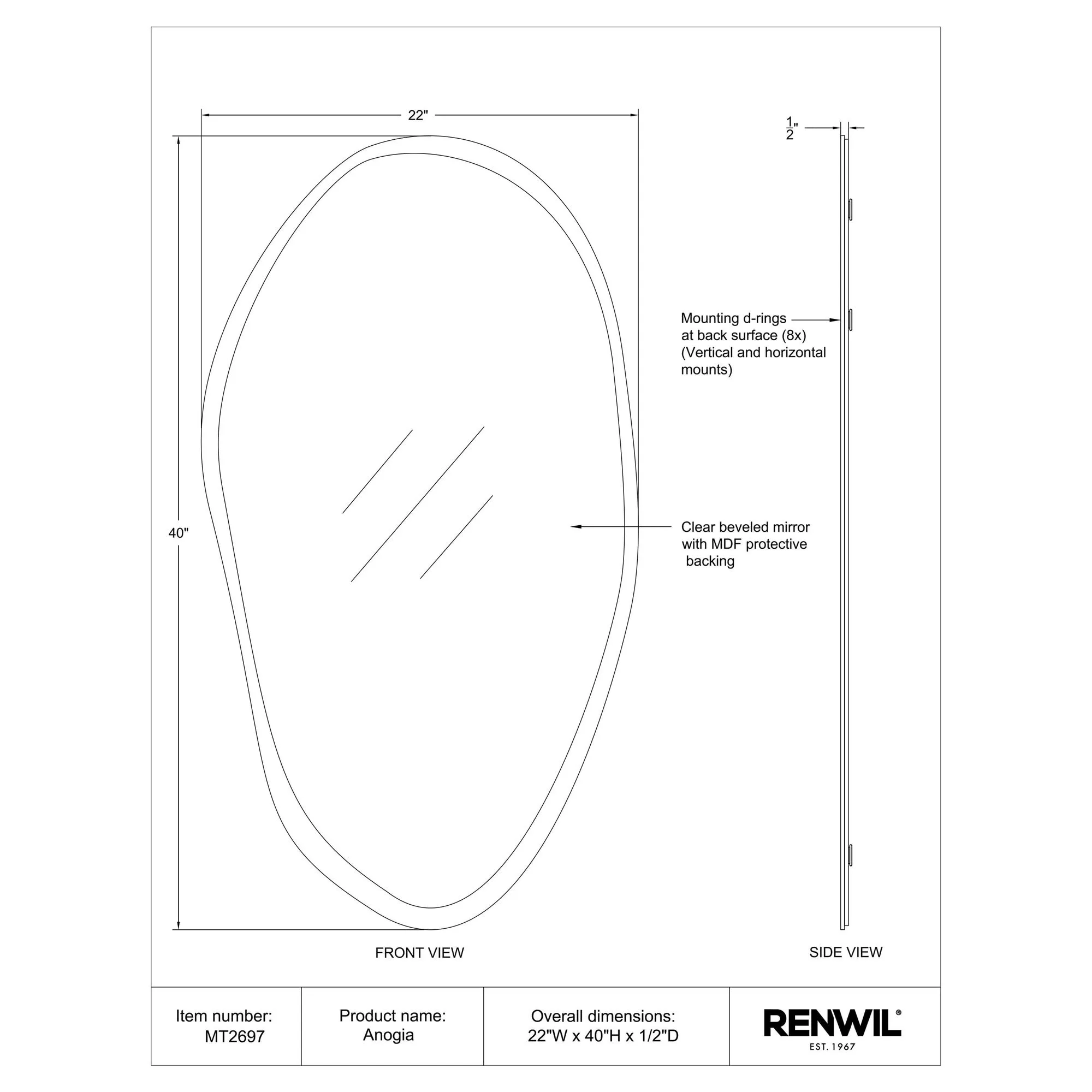 Anogia Wall Mirror - Image 6