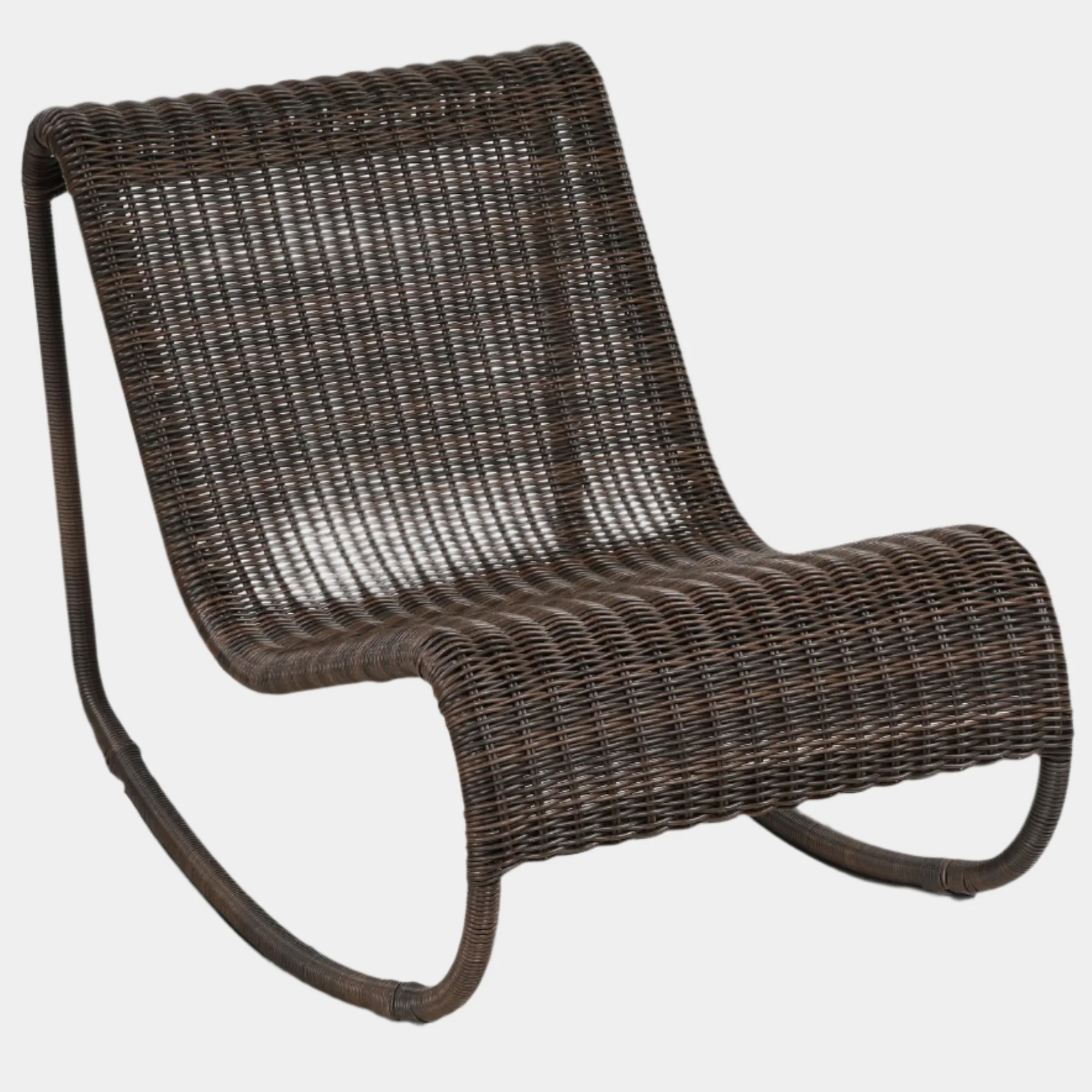 Antigua Wicker Outdoor Patio Rocking Chair - Image 23