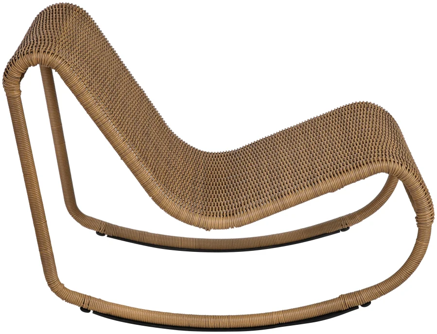 Antigua Wicker Outdoor Patio Rocking Chair - Image 37