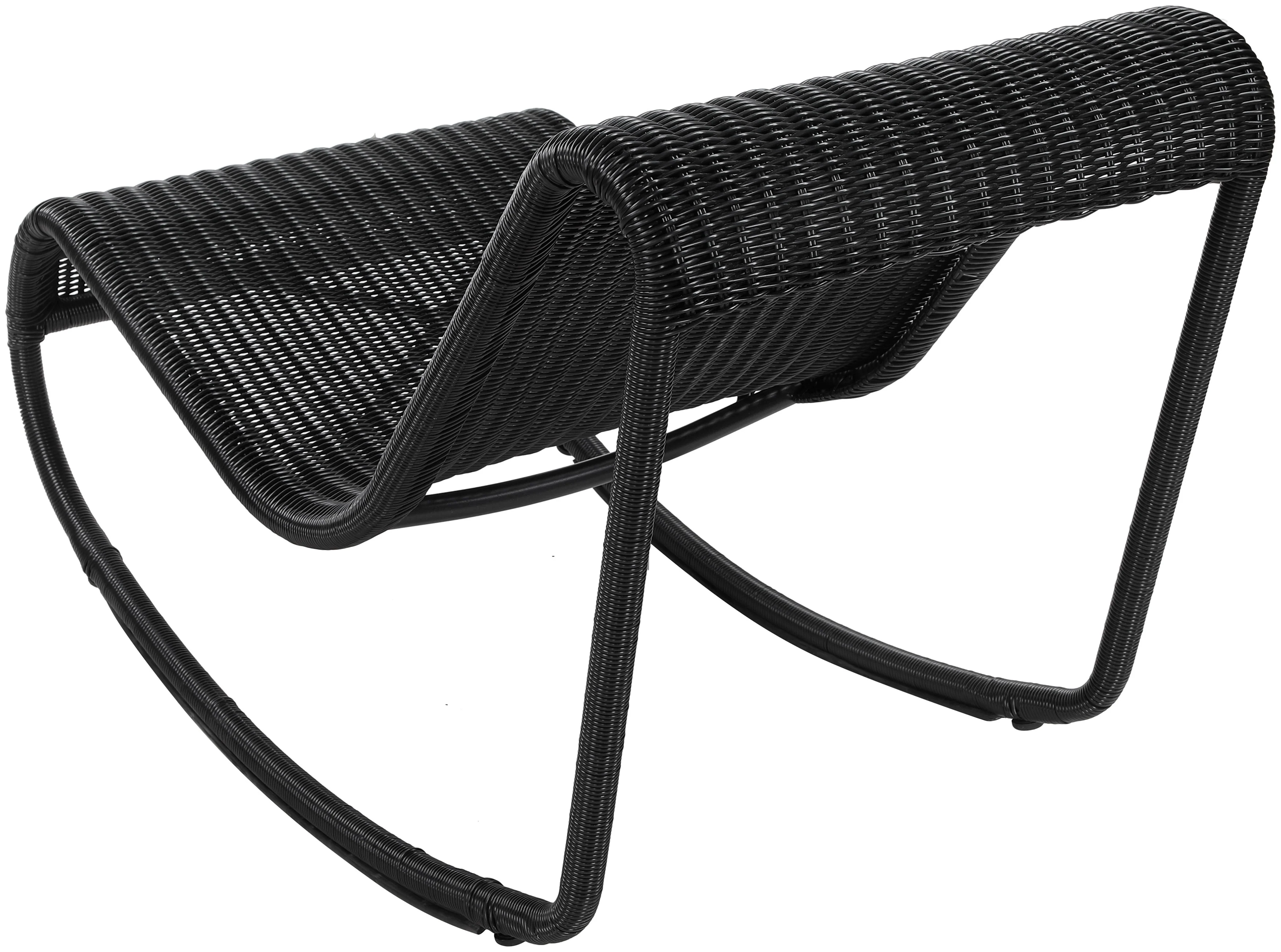 Antigua Wicker Outdoor Patio Rocking Chair - Image 8
