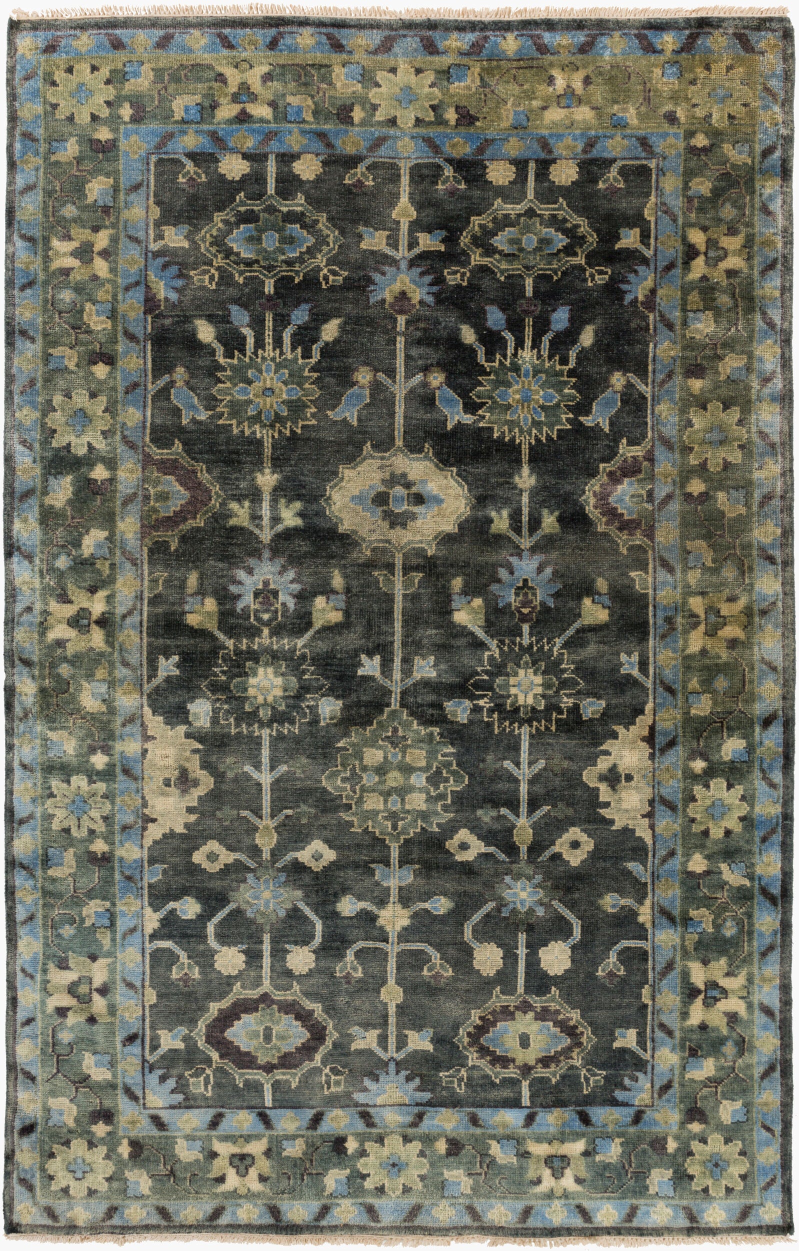 Antique Handmade Rug - Image 8