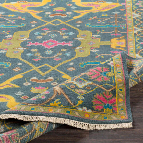 Antique Handmade Rug - Image 9