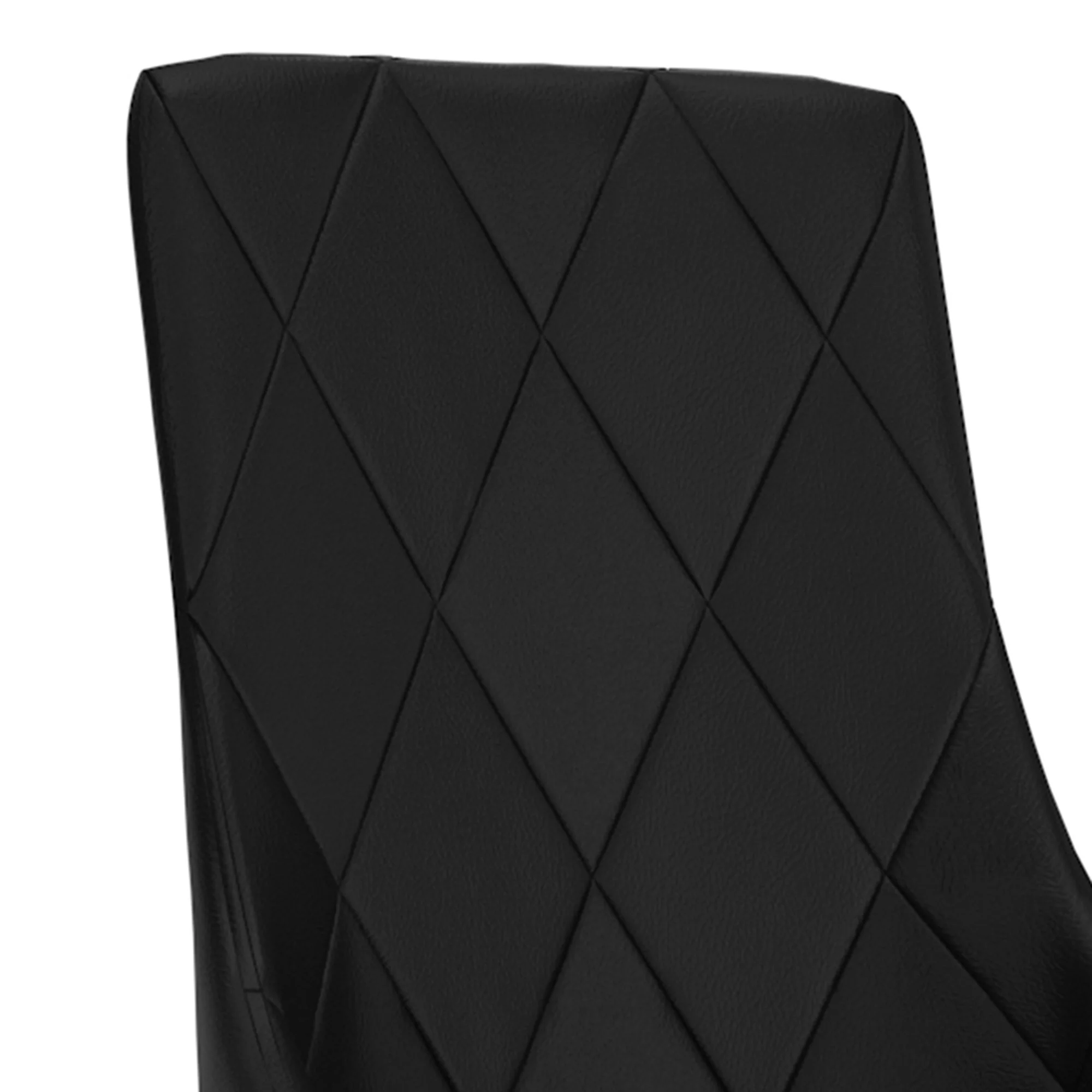 Antoine Dining Chair, set of 2, in Black and Aged Gold - Image 5