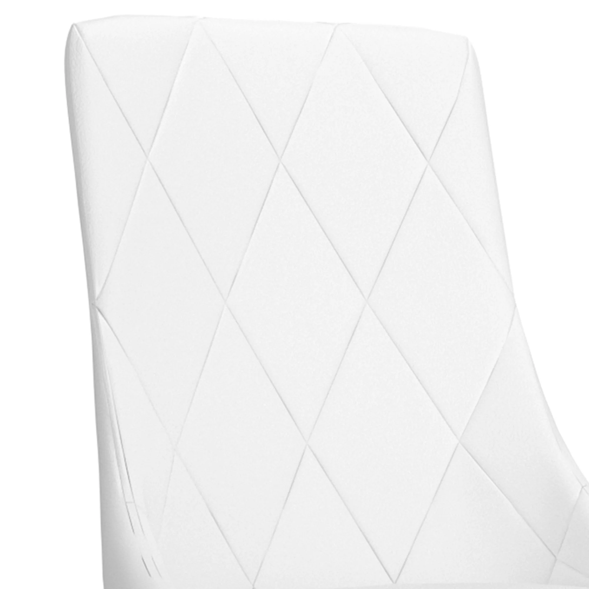 Antoine Dining Chair, set of 2, in White and Aged Gold - Image 5