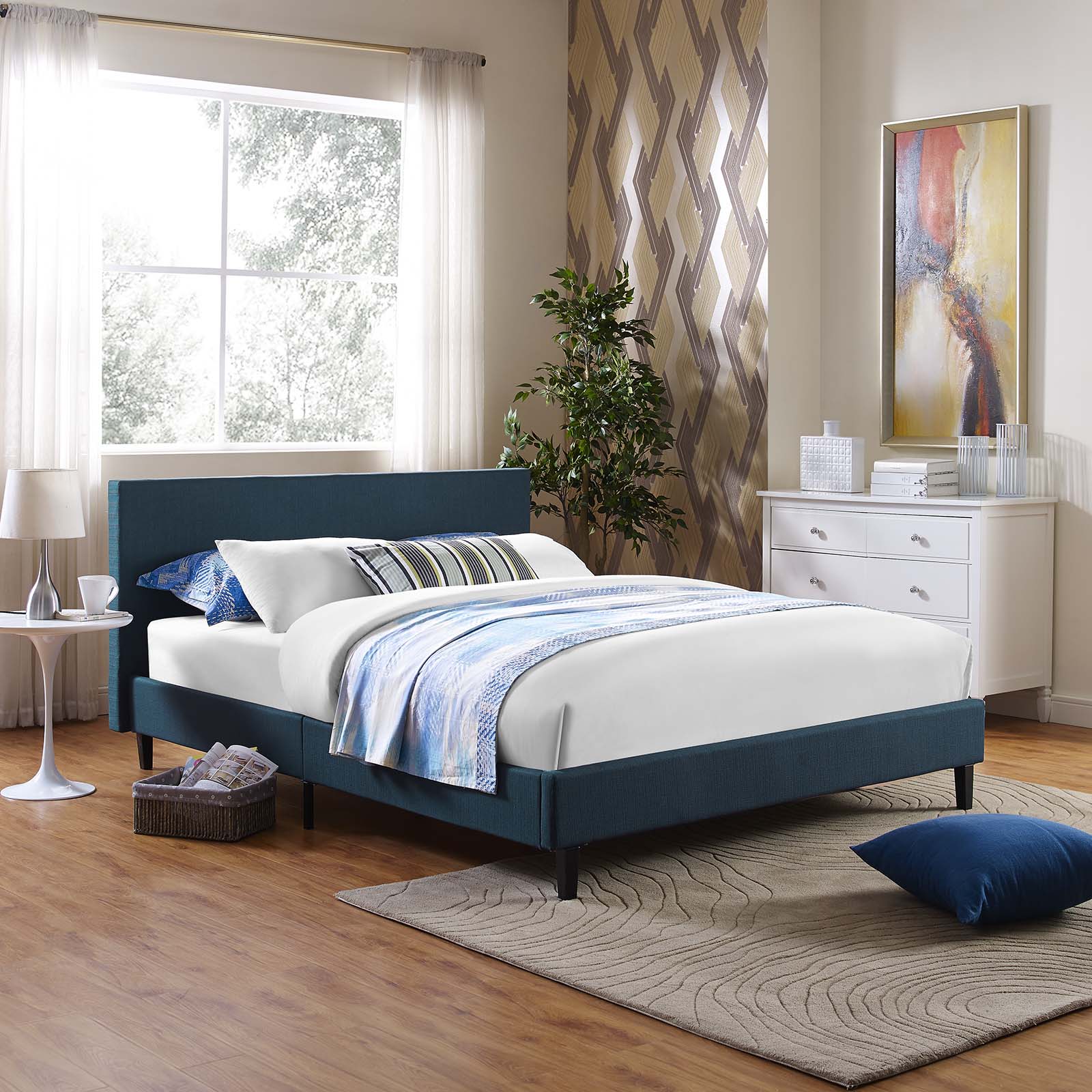 Anya Fabric Bed - Image 35
