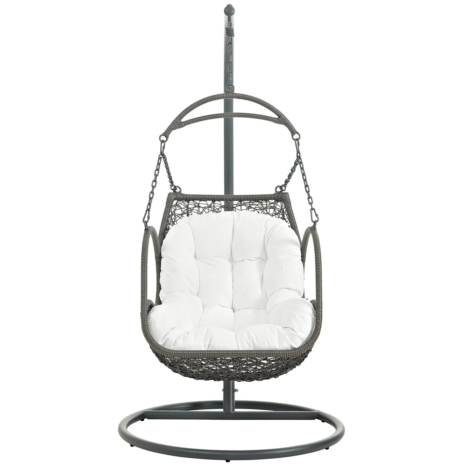 Arbor Outdoor Patio Wood Swing Chair - Image 16