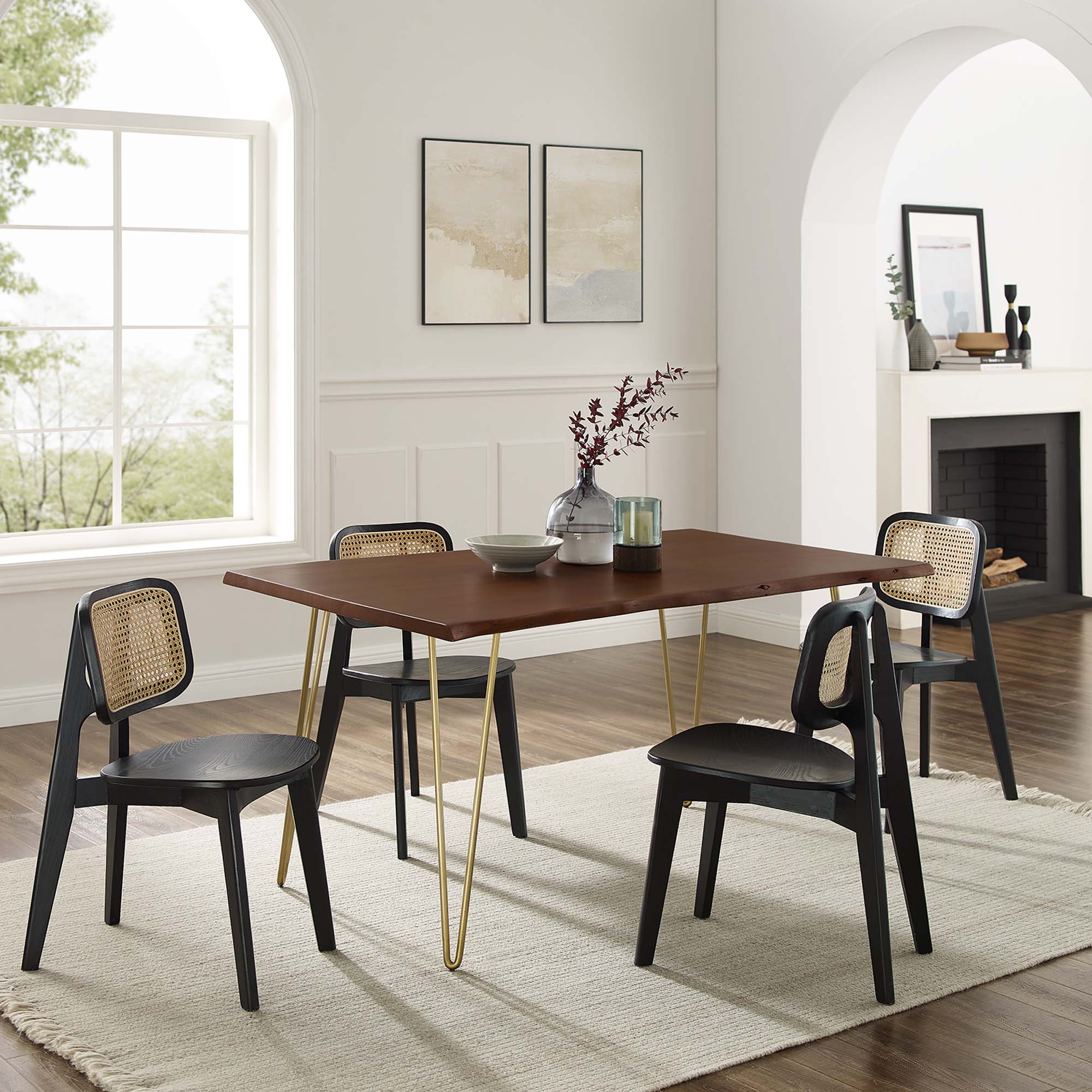 Ardor 60" Live Edge Acacia Wood Acacia Wood Dining Table - Image 12