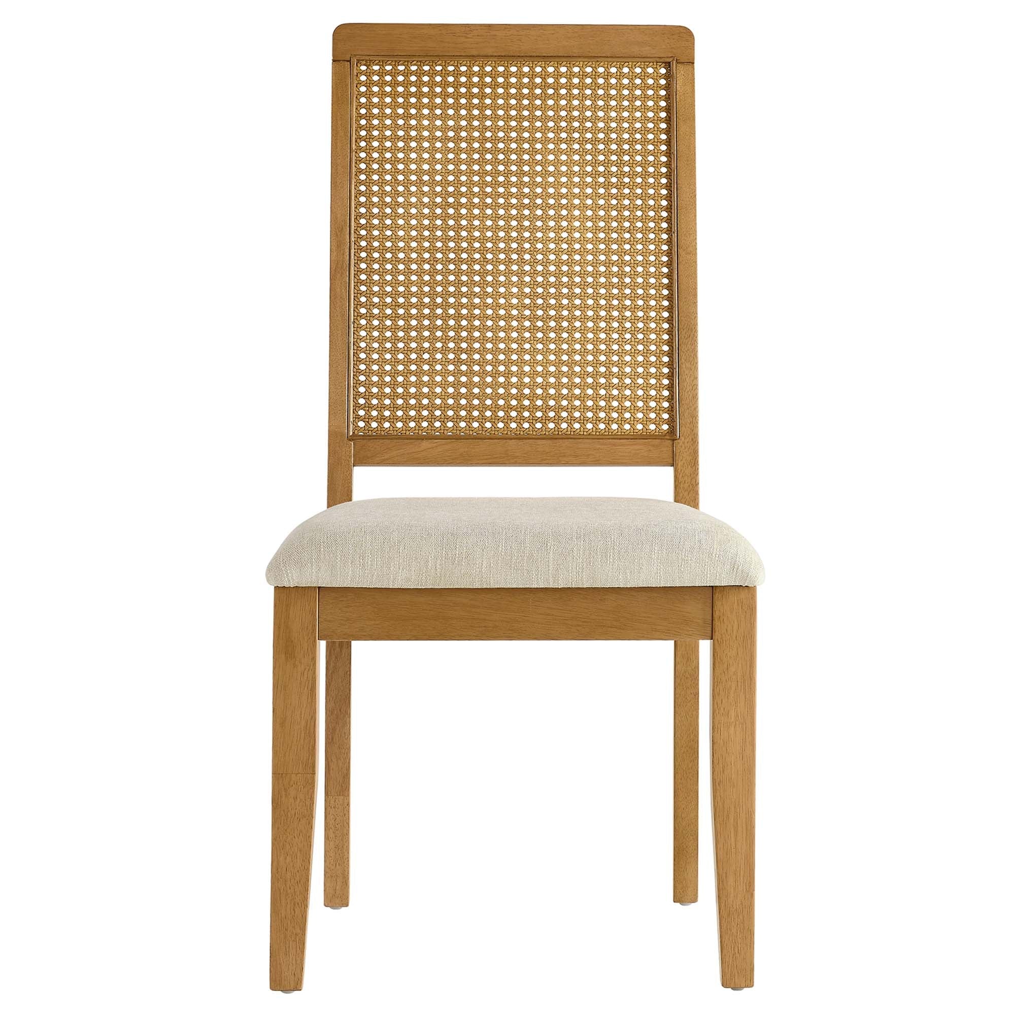 Arlo Faux Rattan and Wood Dining Side Chairs Set of 2 - Image 27