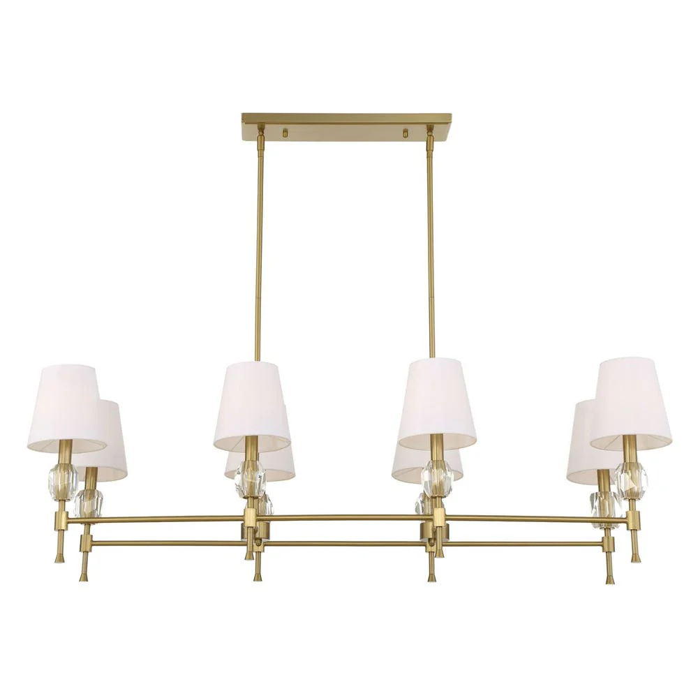 Arques 8 Lt Linear Chandelier - Image 4
