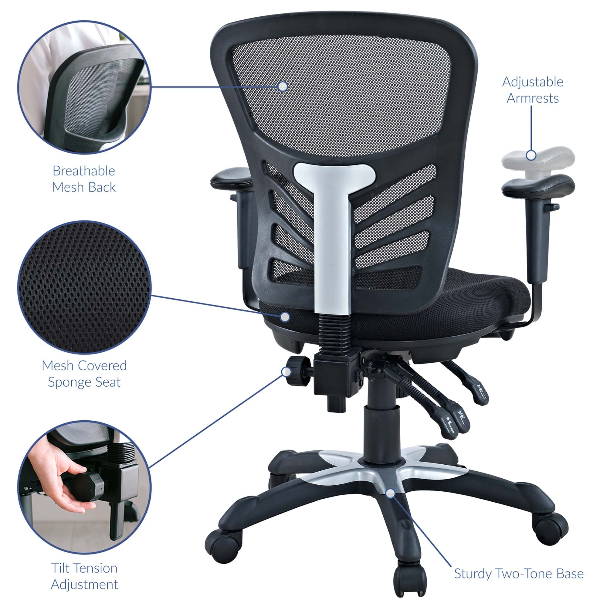 Articulate Mesh Office Chair - Image 11