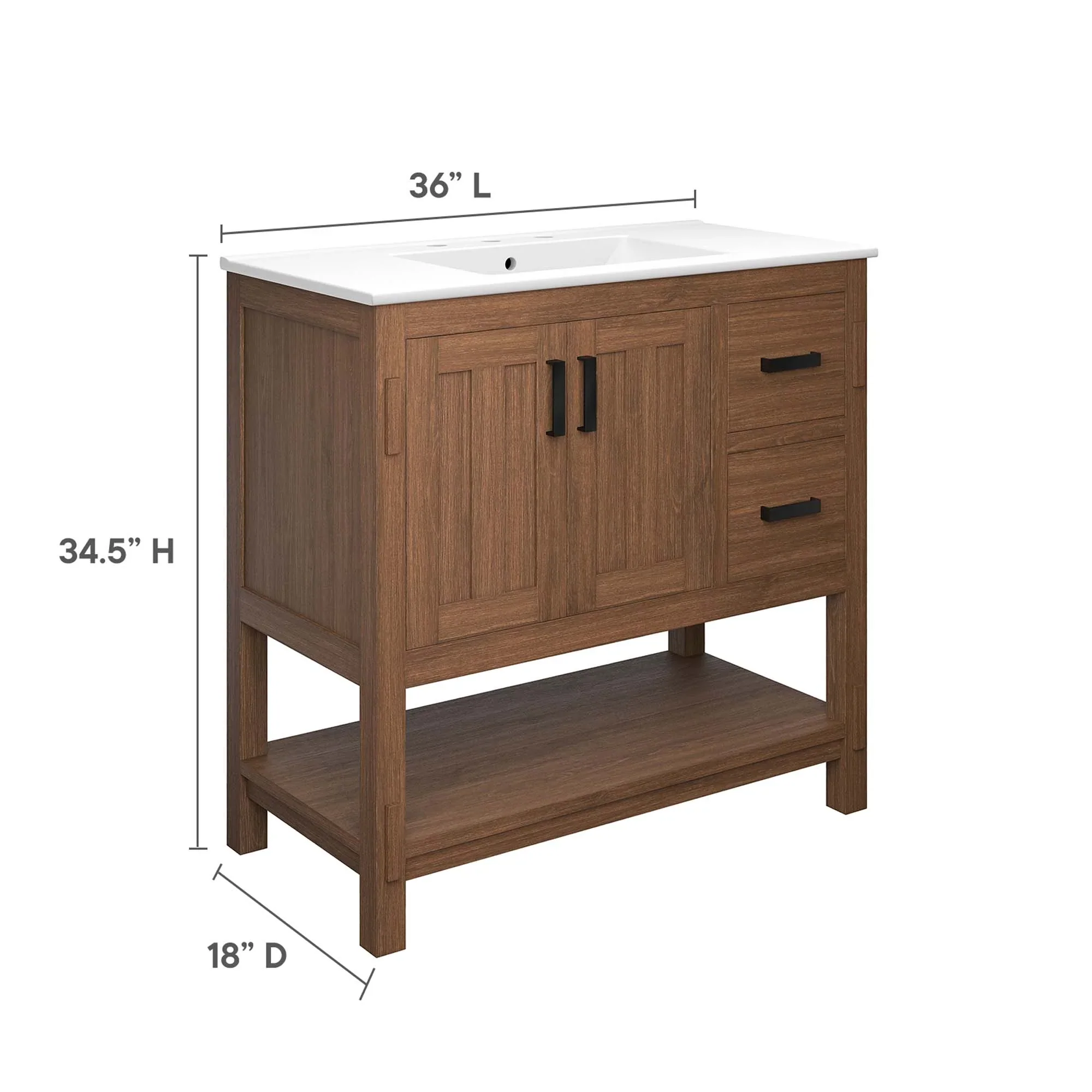 Ashlyn Bathroom Vanity Basin Included - Image 19