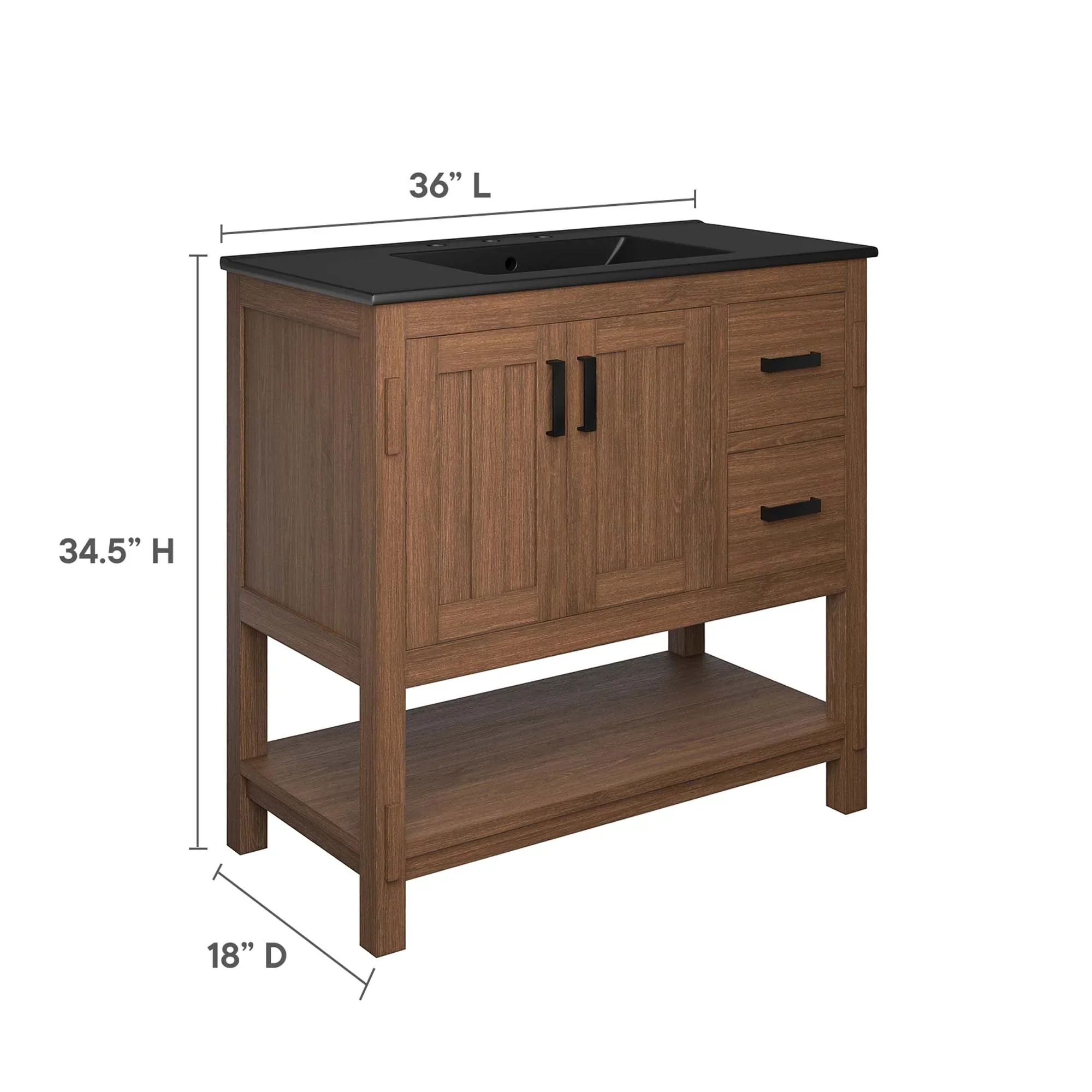 Ashlyn Bathroom Vanity Basin Included - Image 9