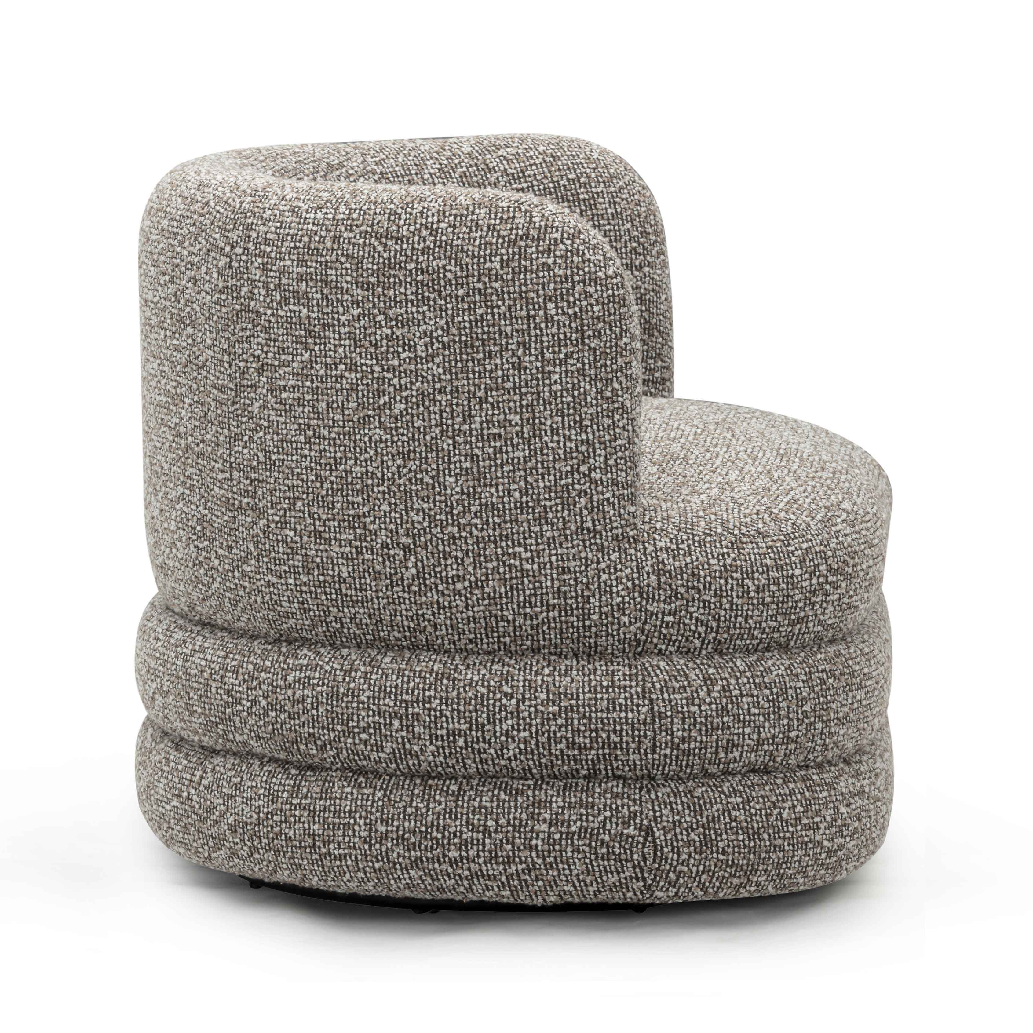 Astor Heavy Performance Boucle Swivel Hotel Lounge Chair - Image 28