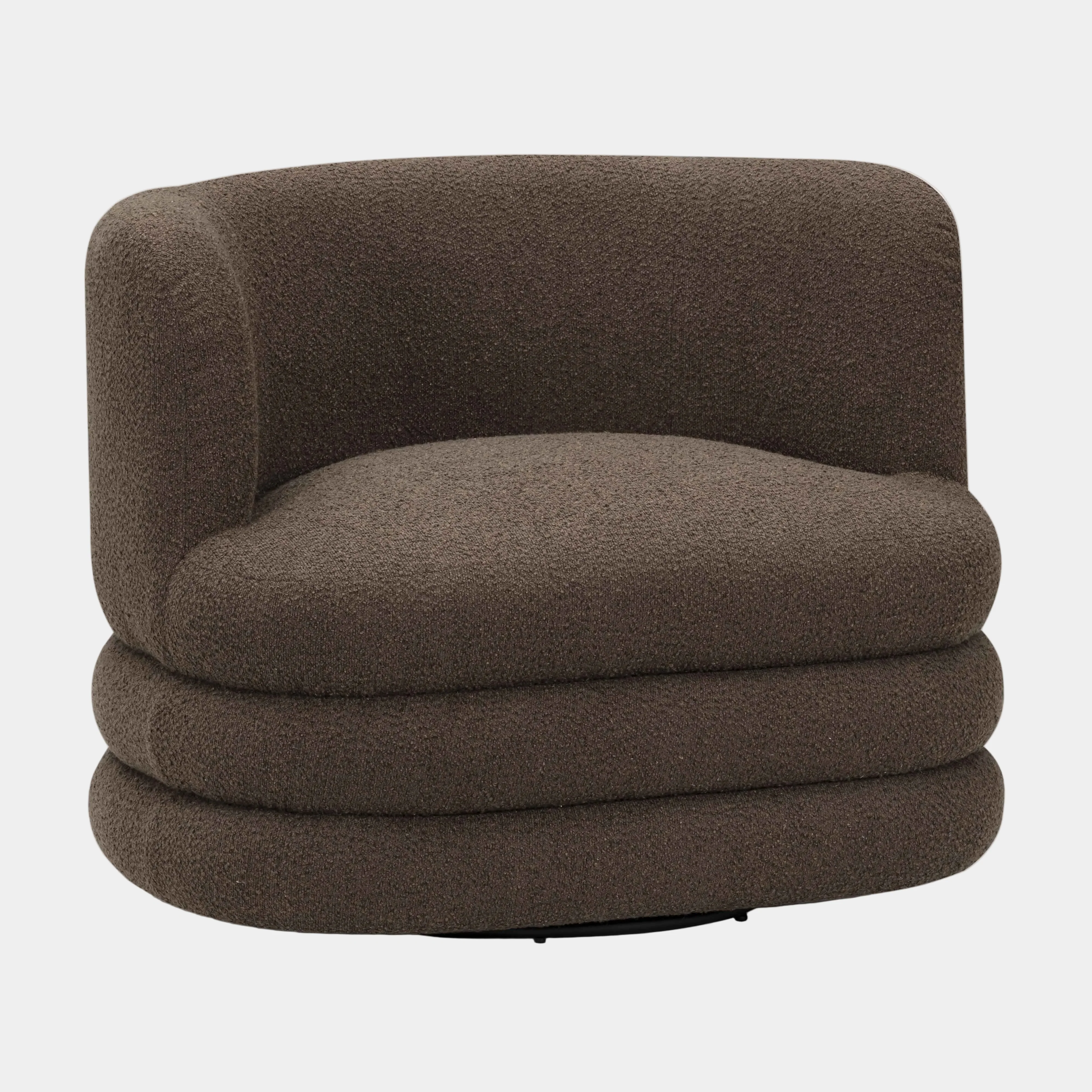 Astor Heavy Performance Boucle Swivel Hotel Lounge Chair - Image 8