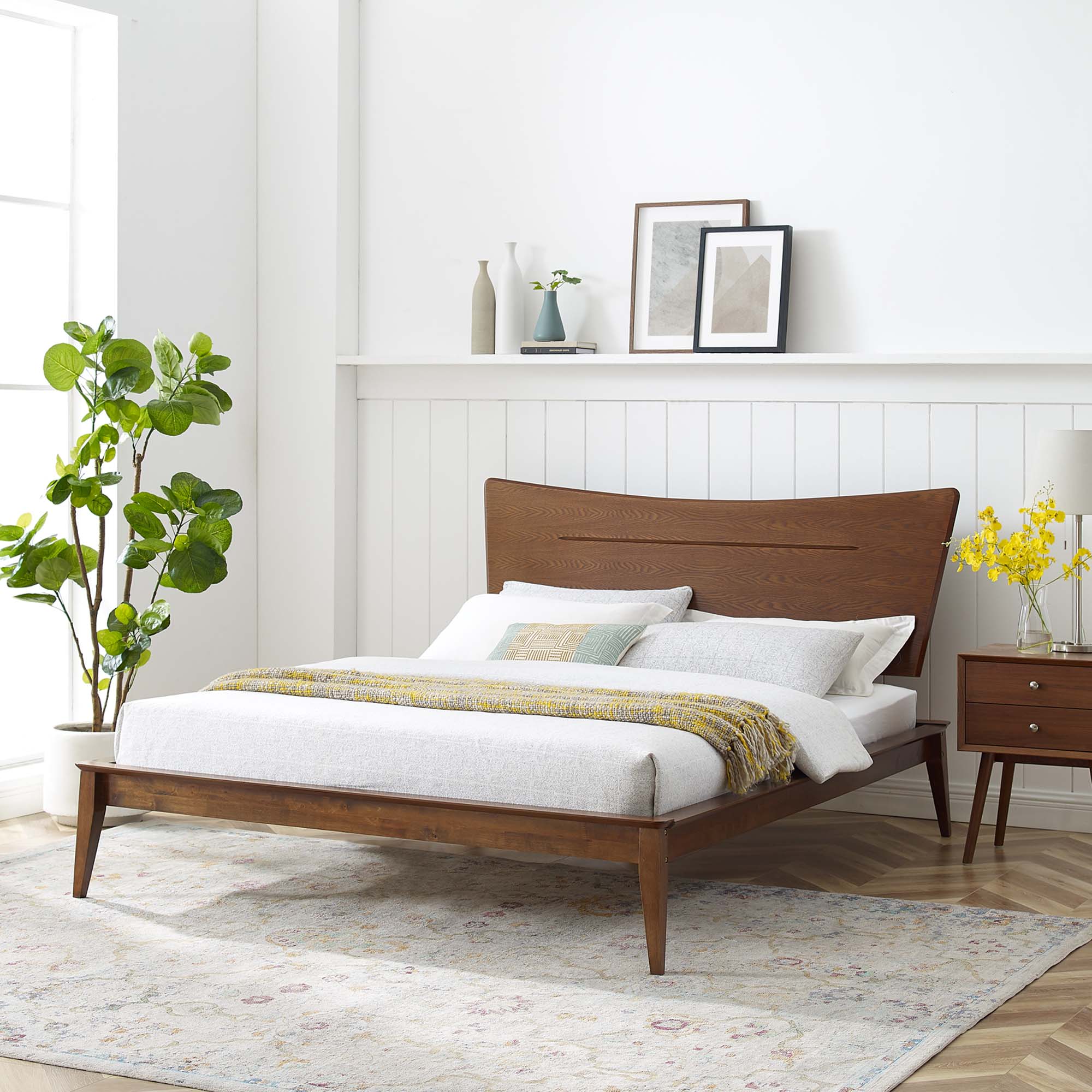 Astra Wood Platform Bed - Image 10