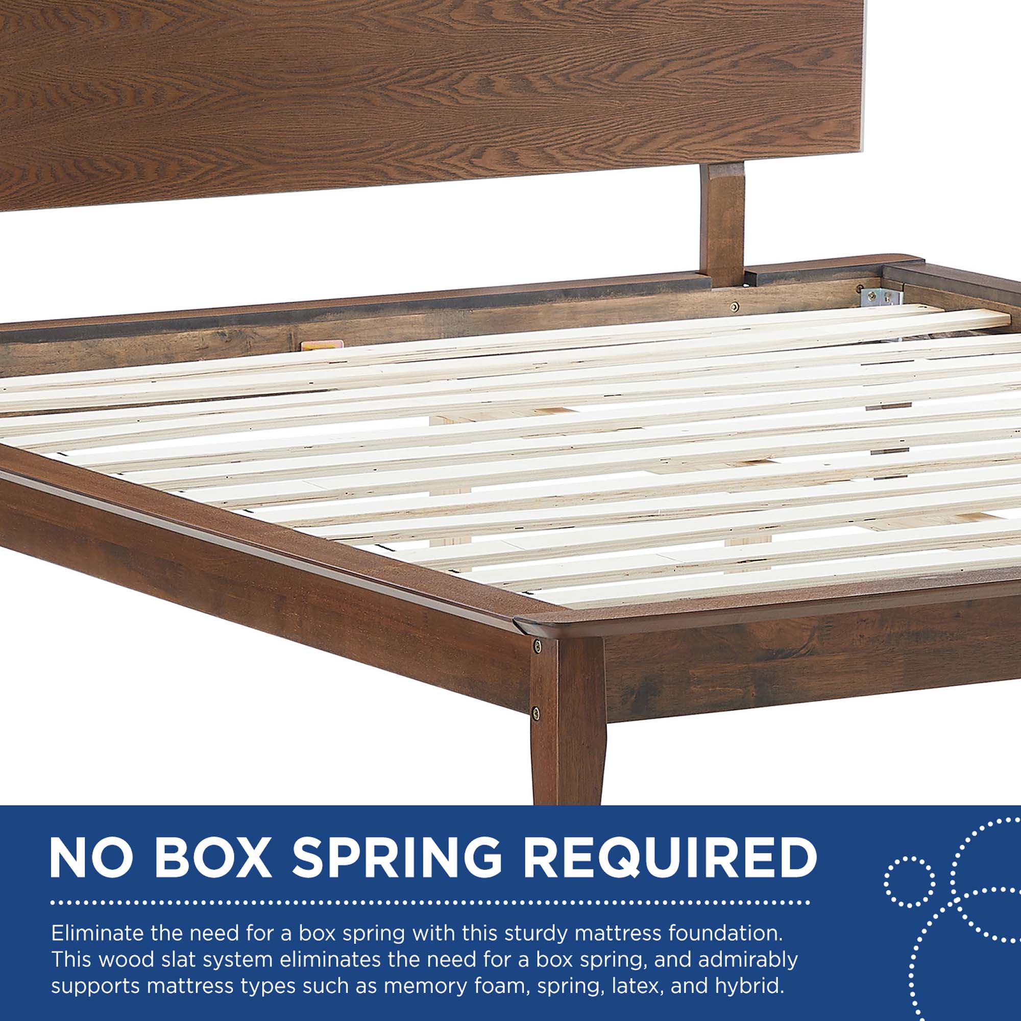 Astra Wood Platform Bed - Image 2