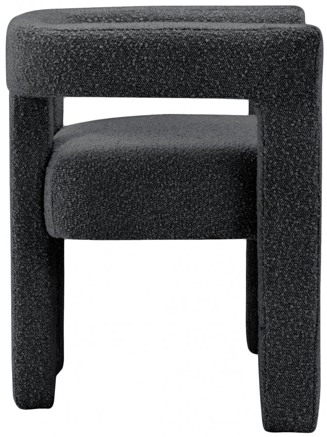 Athena Boucle Fabric Upholstered Accent | Dining Chair - Image 5