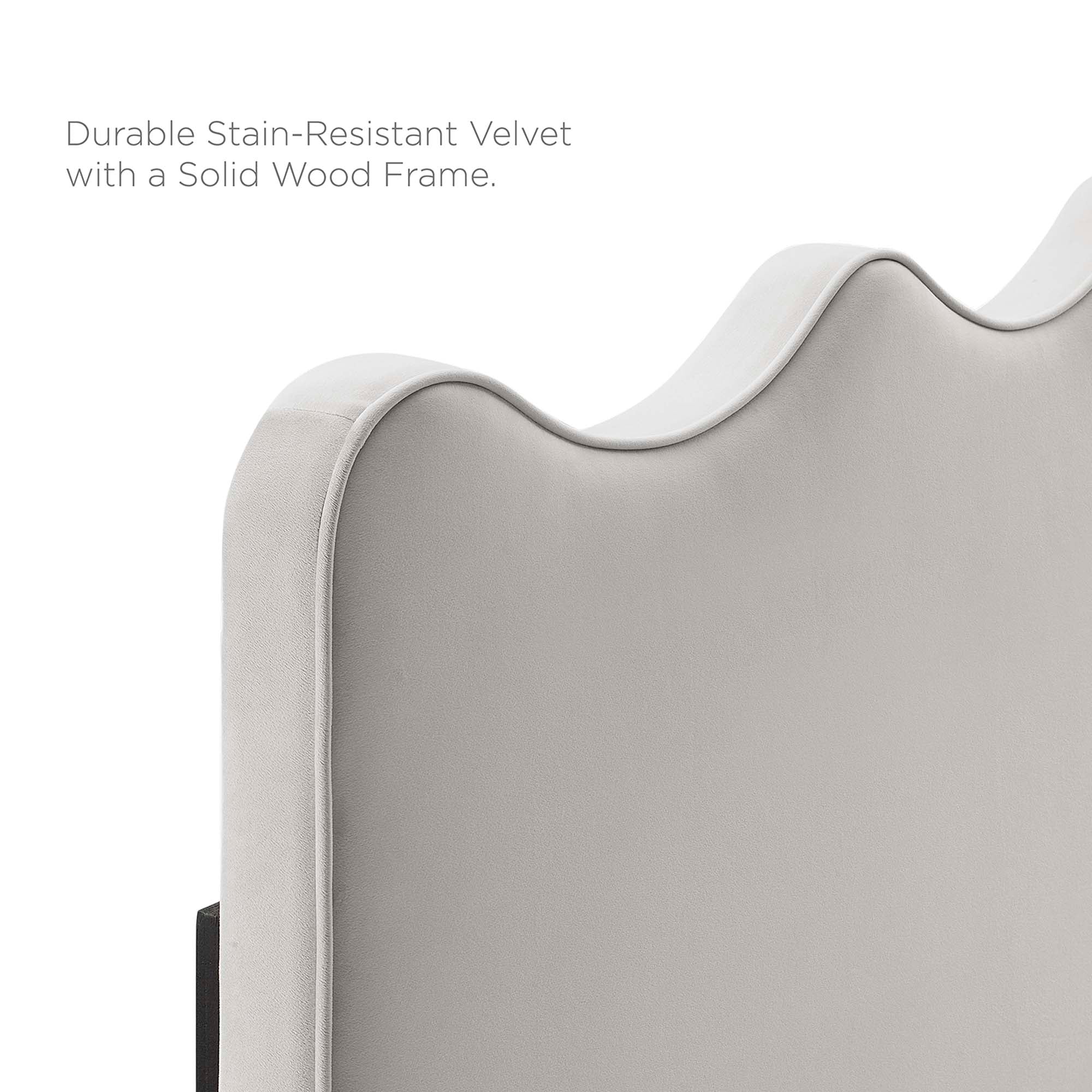 Athena Performance Velvet Headboard - Image 13