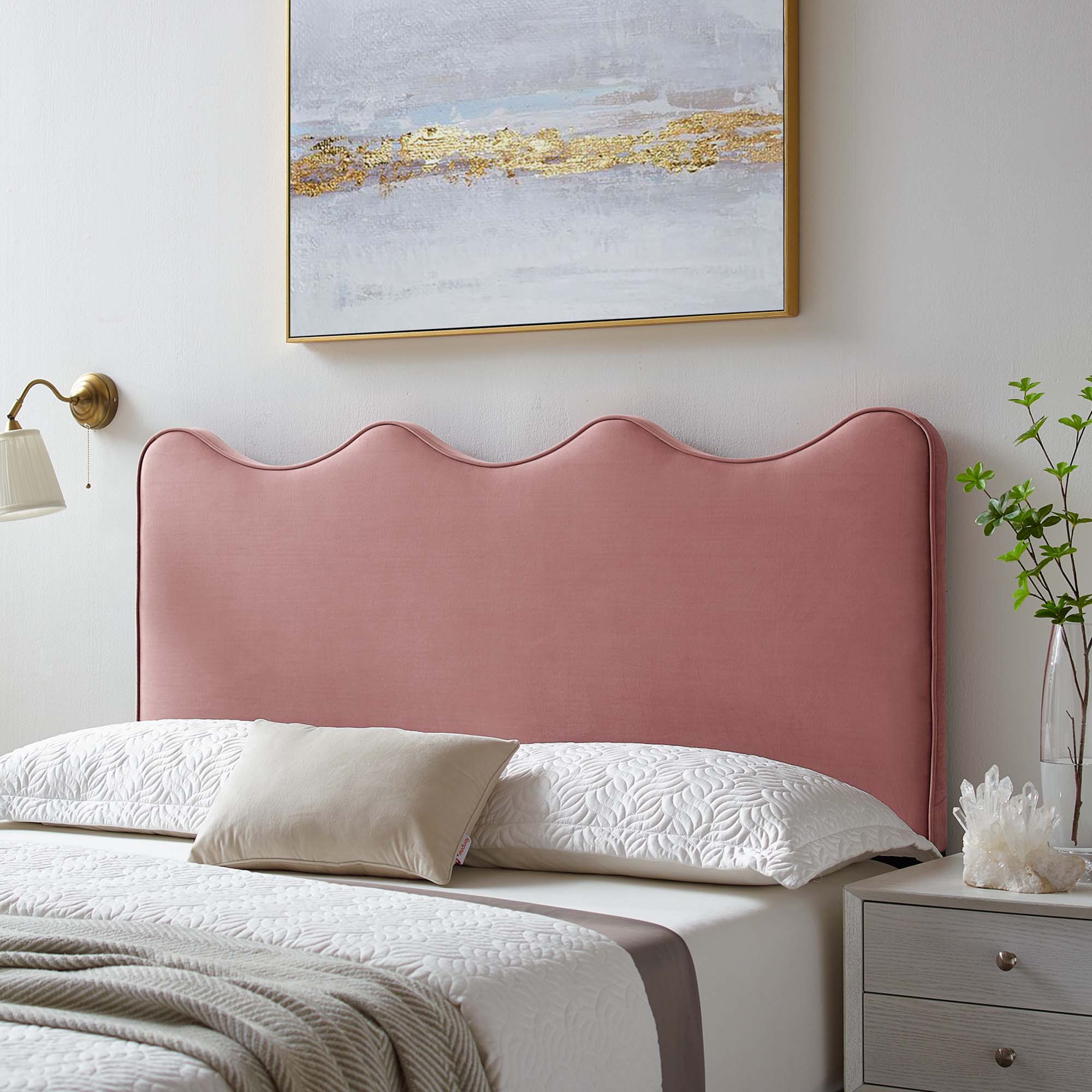 Athena Performance Velvet Headboard - Image 2