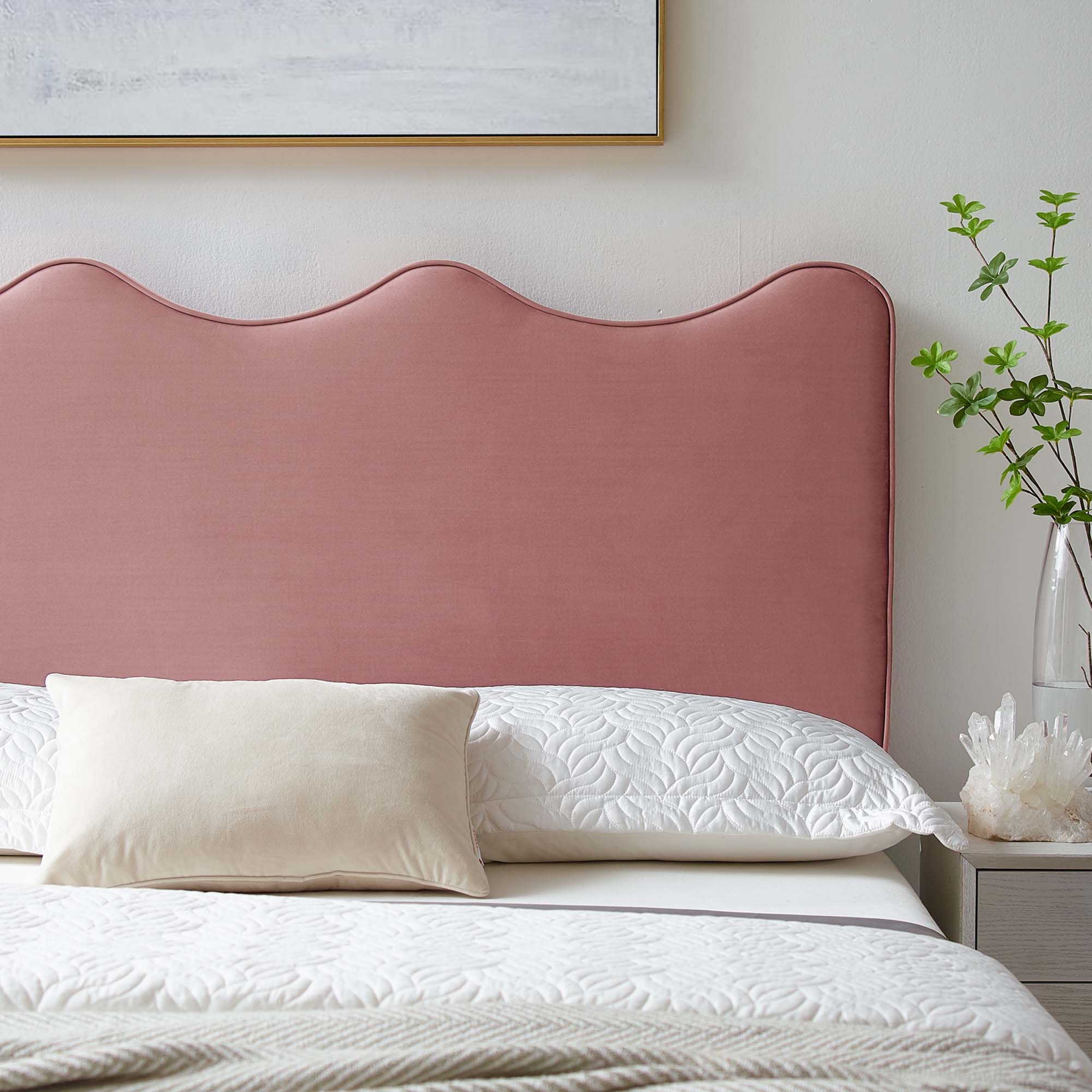 Athena Performance Velvet Headboard - Image 3