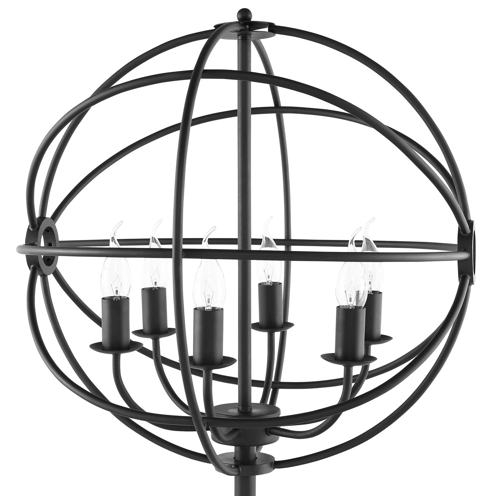 Atom Table Lamp in Black - Image 3