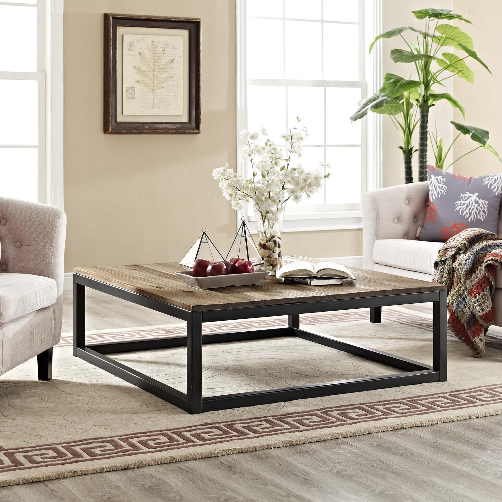 Attune Large Coffee Table in Brown - Image 2
