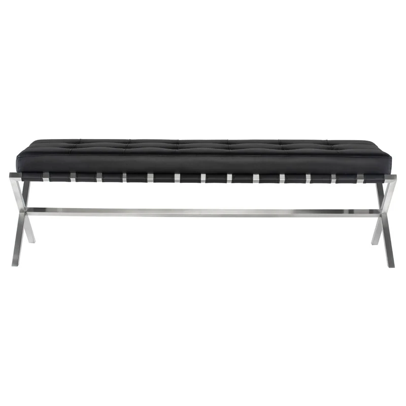 Auguste Bench With Stainless Base - Image 6