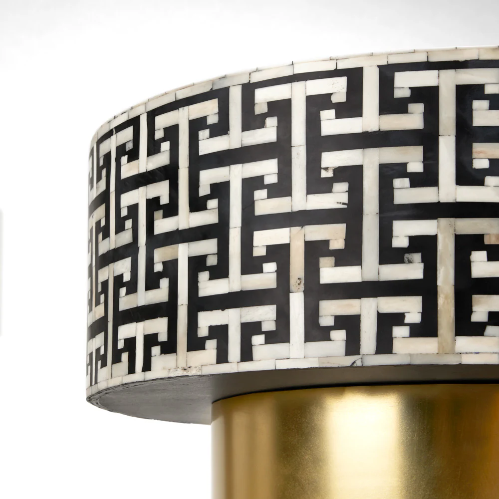 Augustine Bone Inlay End Table - Image 5
