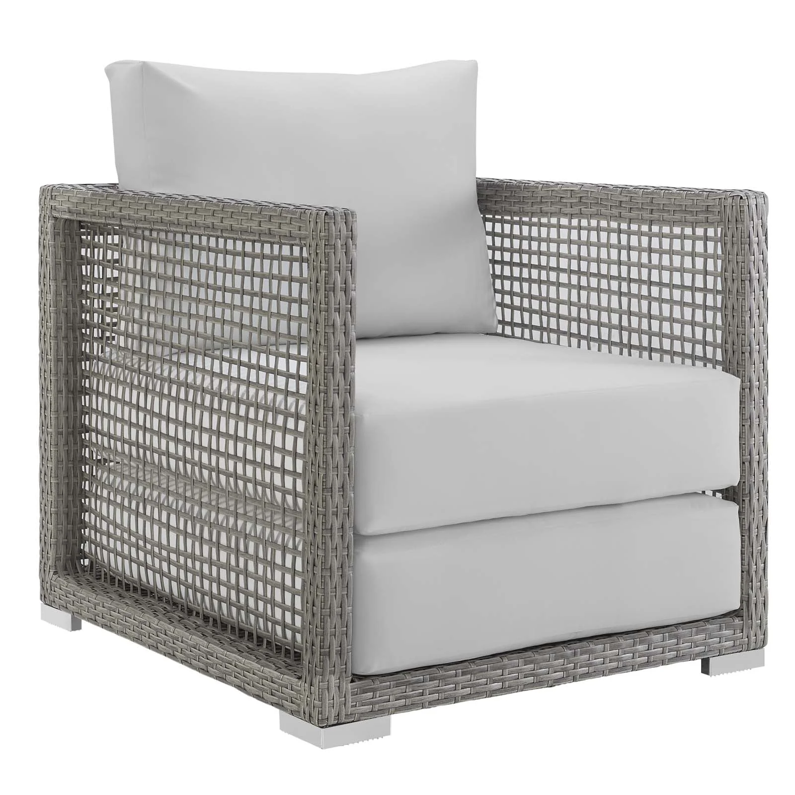 Aura 3 Piece Outdoor Patio Wicker Rattan Set - Image 20