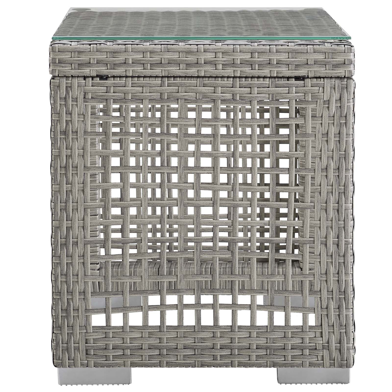 Aura 3 Piece Outdoor Patio Wicker Rattan Set - Image 24