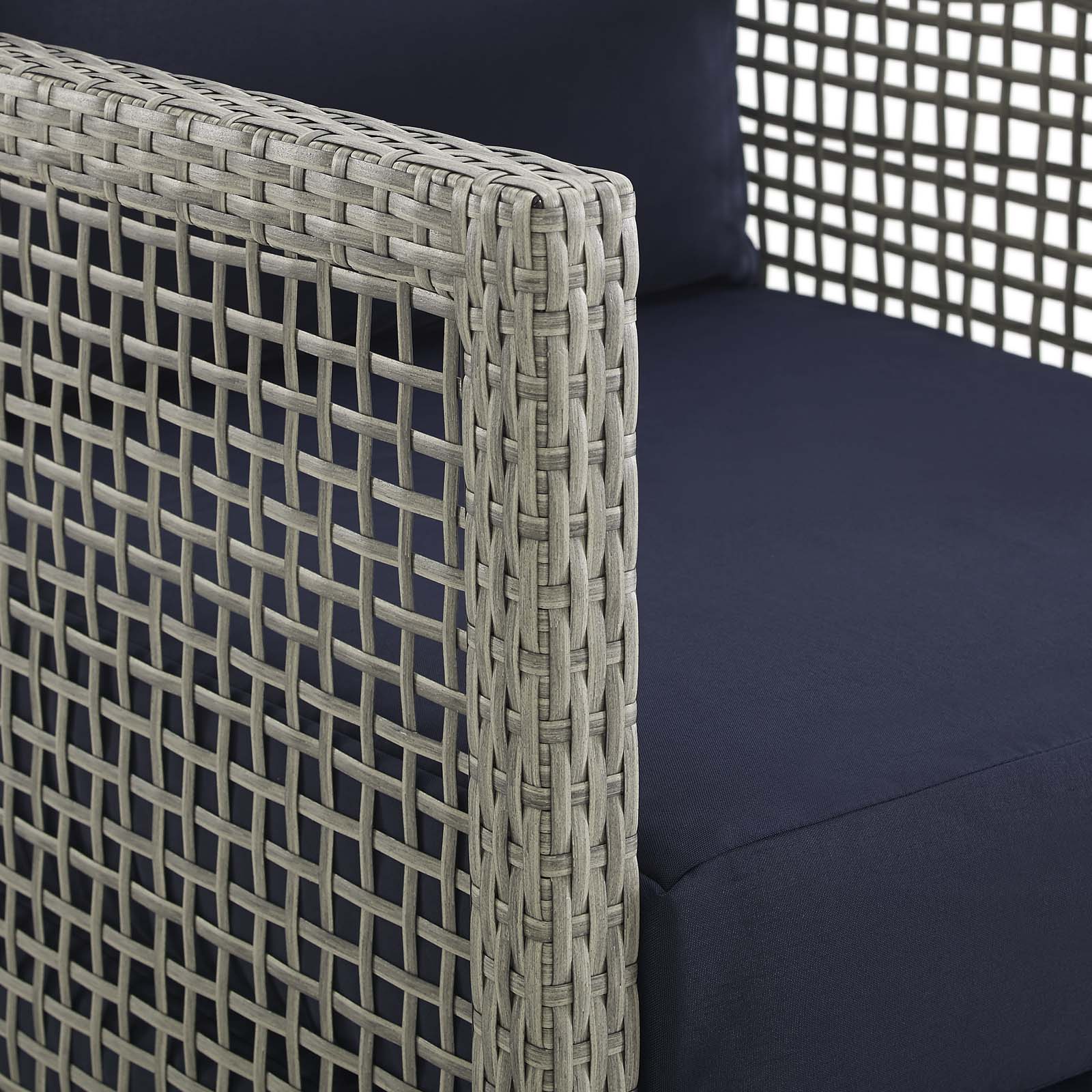 Aura 3 Piece Outdoor Patio Wicker Rattan Set - Image 12