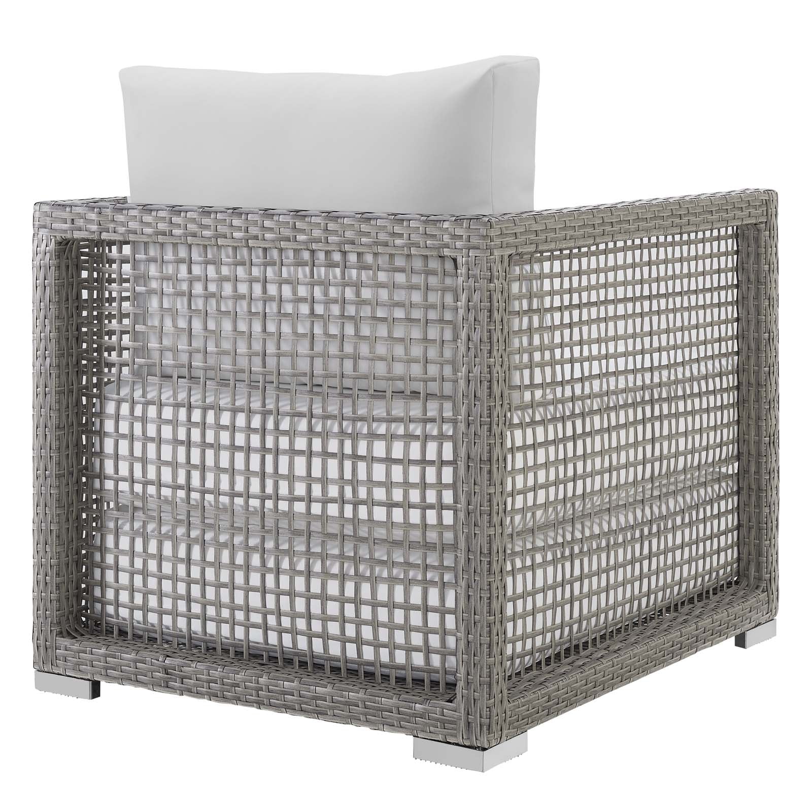 Aura 3 Piece Outdoor Patio Wicker Rattan Set - Image 23