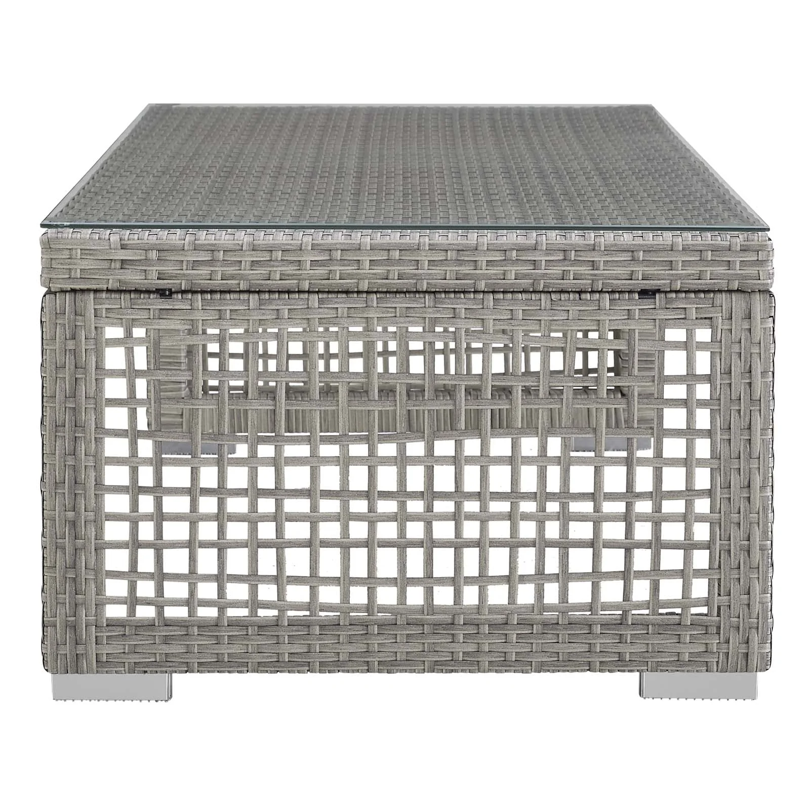 Aura 6 Piece Outdoor Patio Wicker Rattan Set - Image 33