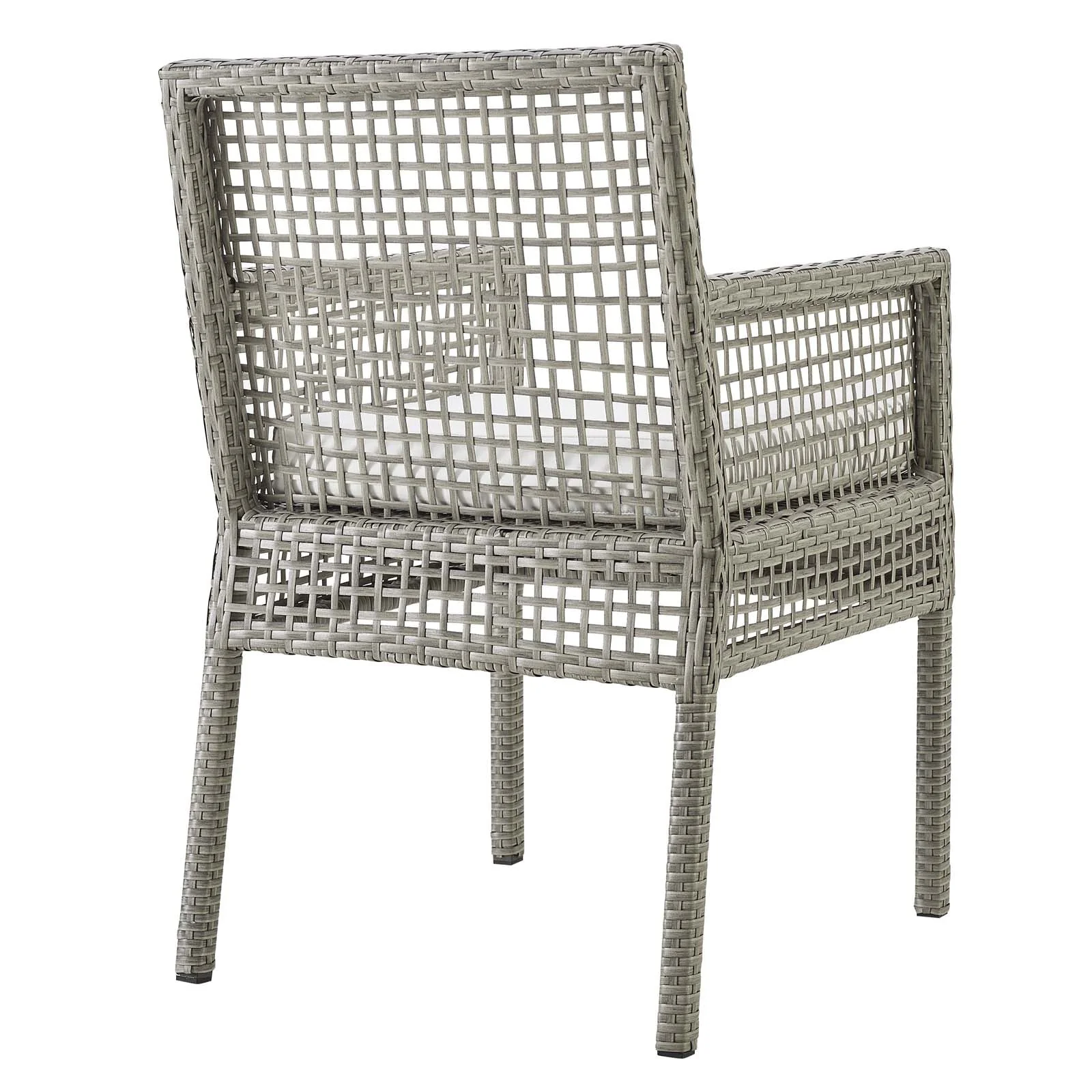 Aura Outdoor Patio Wicker Rattan Dining Armchair - Image 20
