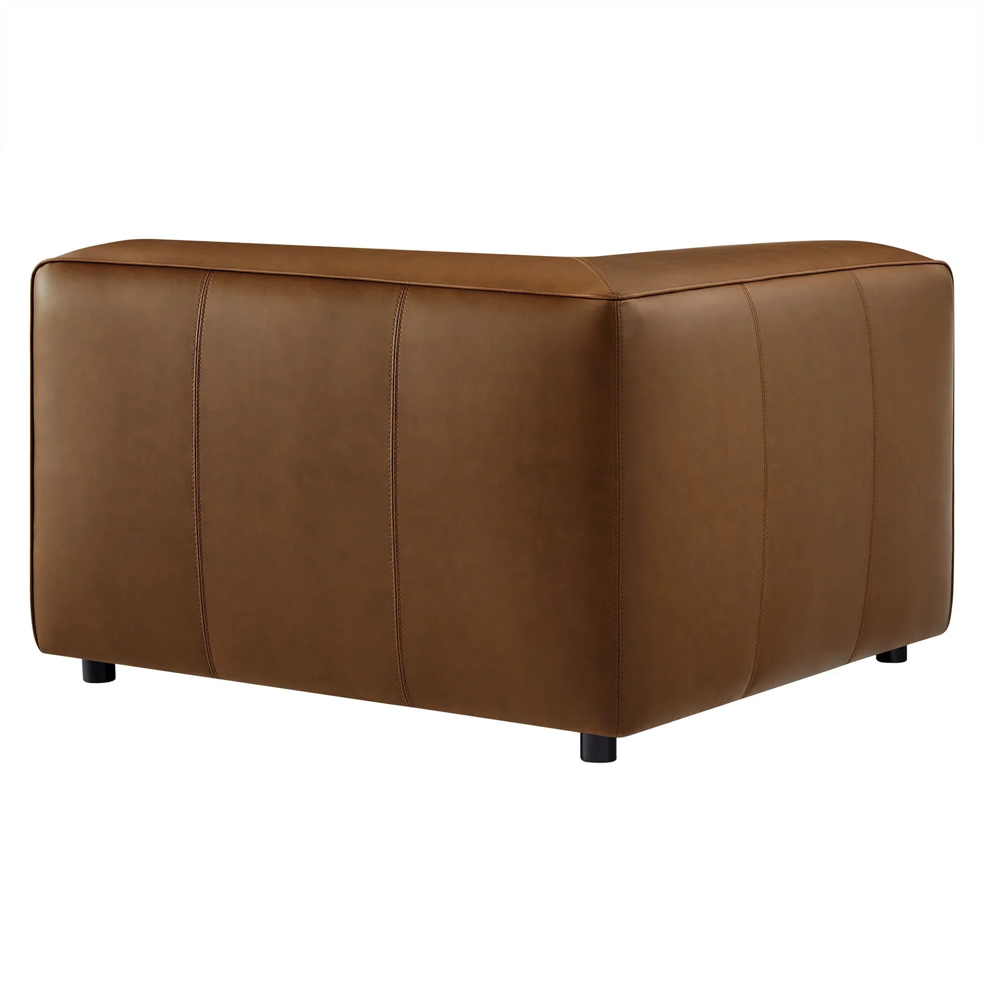Auren Upholstered Vegan Leather Modular Corner Chair - Image 16